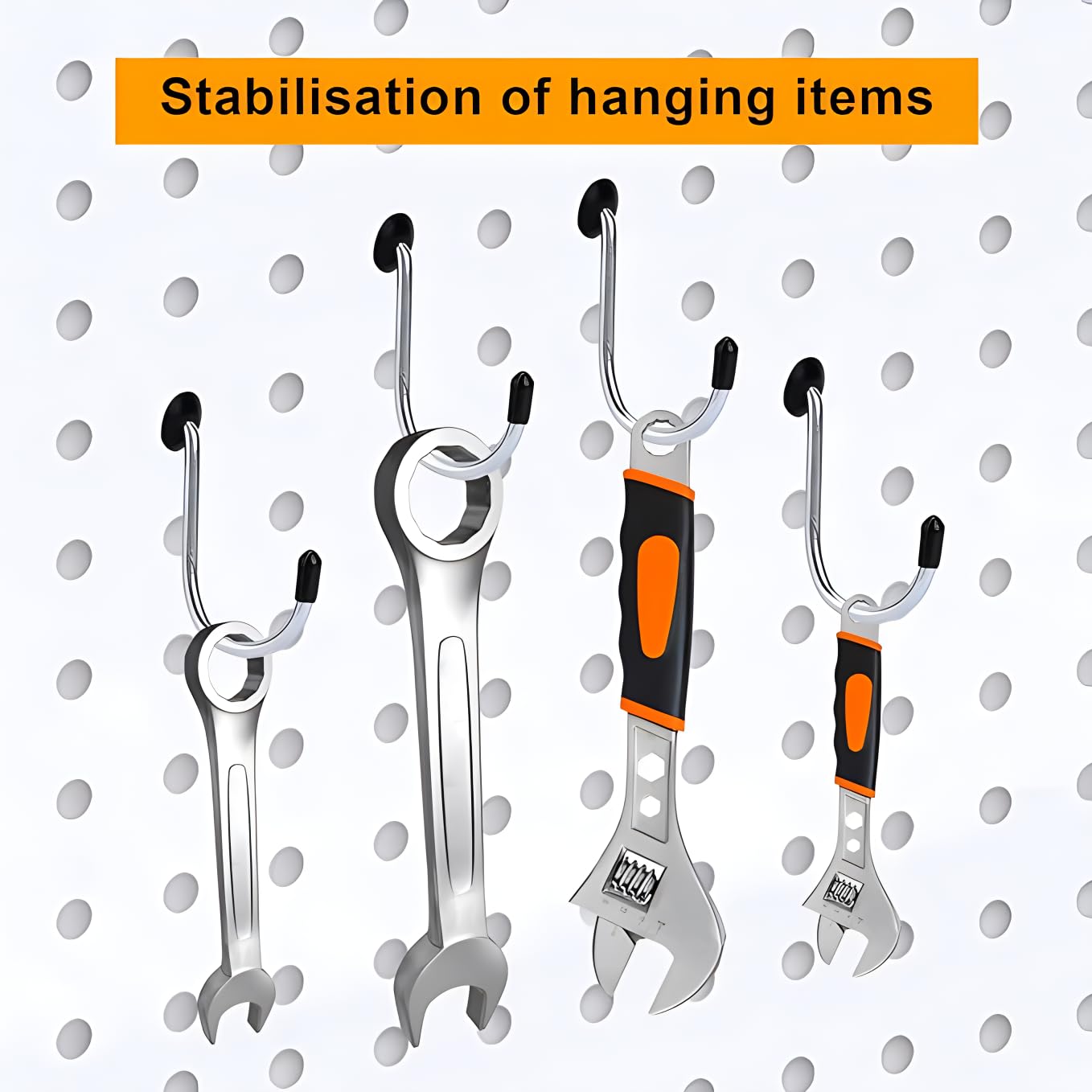 uxcell 100 Pcs Pegboard Hook Locks, Peg Hook Stoppers Clips Plastic Pegboard Peg Locks Fit for 1/4 Inch Peg Board Hooks Tool Organizer for Stopping Hooks from Falling Off, Black uxcell 100 Pcs Pegboard Hook Locks, Peg Hook Stoppers Clips Plastic Pegboard Peg Locks Fit for 1/4 Inch Peg Board Hooks Tool Organizer for Stopping Hooks from Falling Off, Black