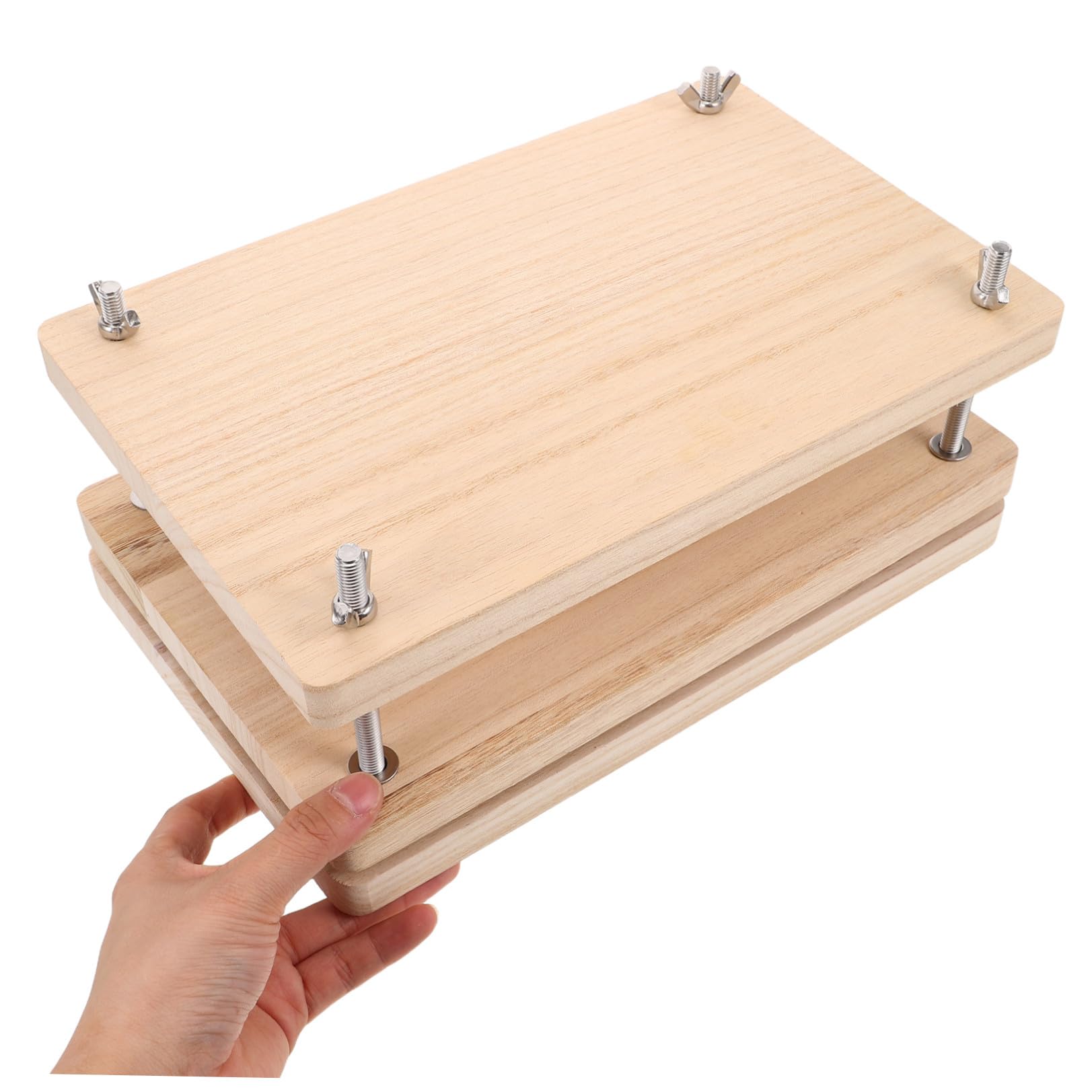 Kit de Encuadernación de Bricolaje, Prensa de Libros de Madera