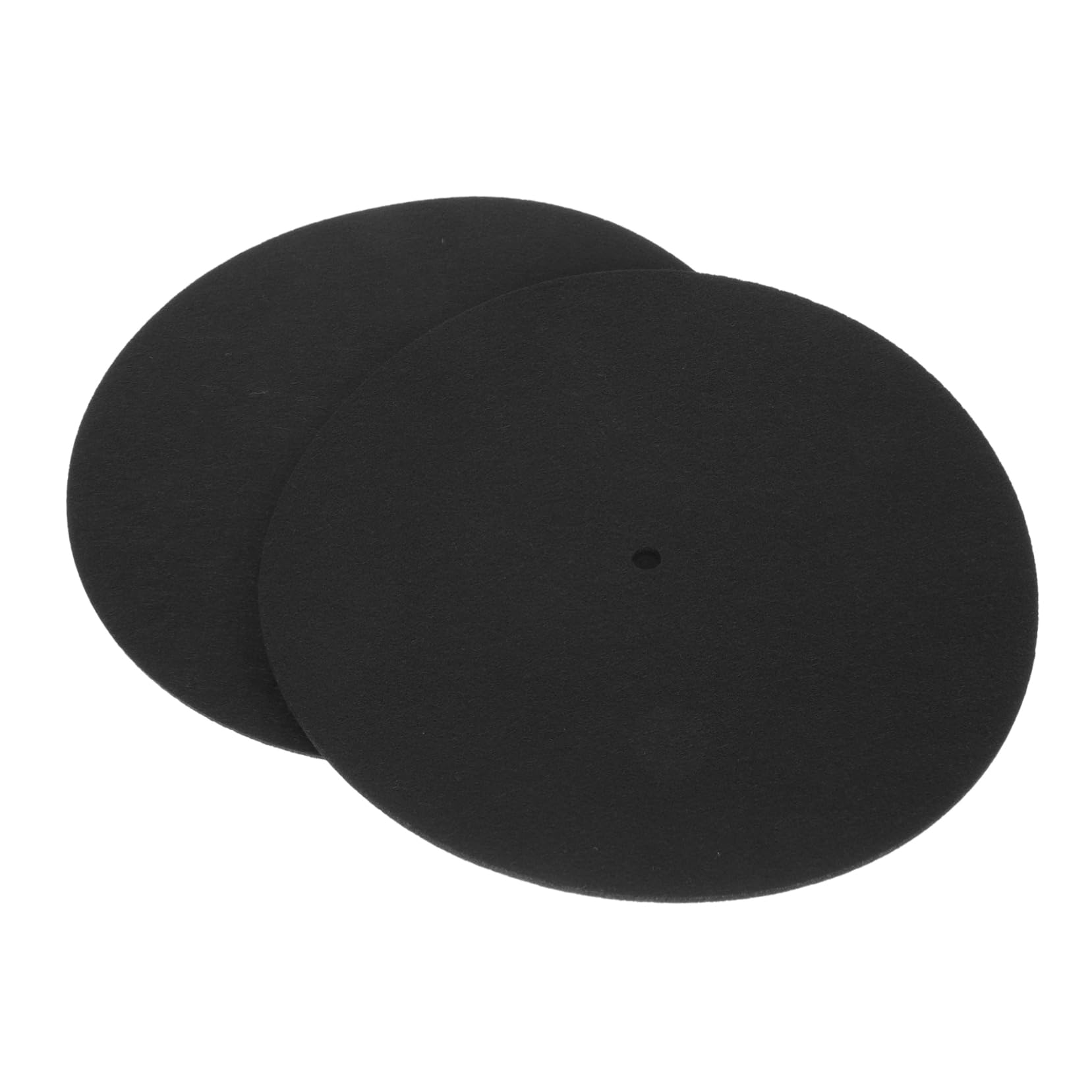 CONGARTENO Vinyl Record Protective Mat Record Player Slip Mat Vinyl Turntable Pad Anti-wear Set of 2