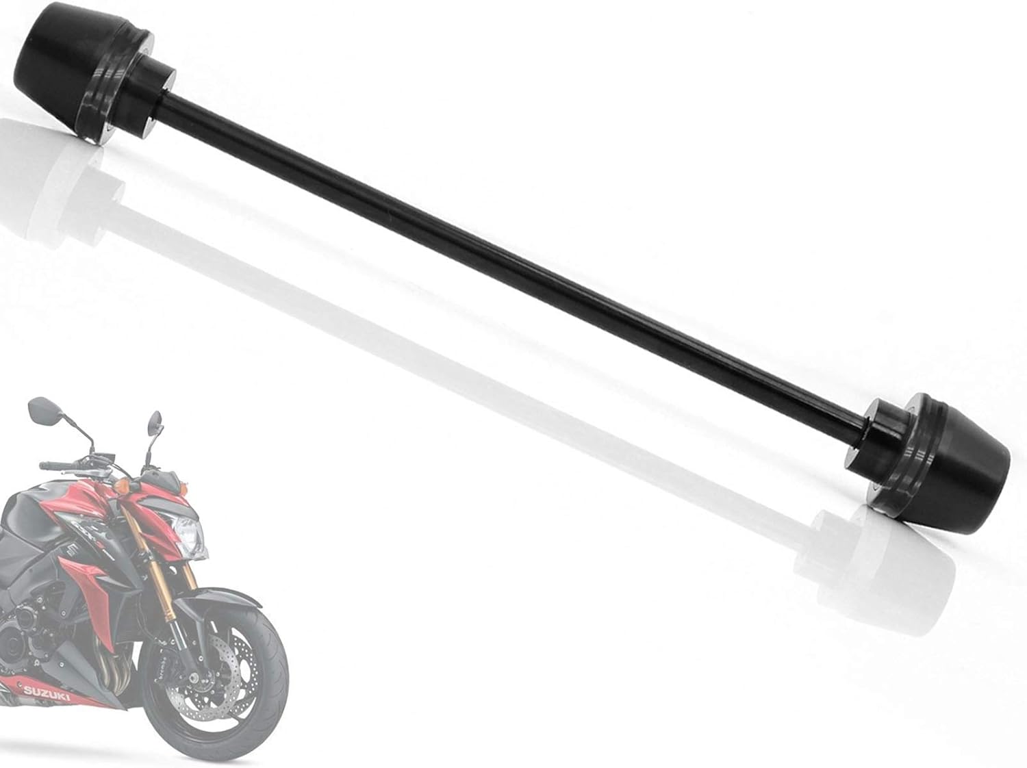 KETABAO BLACK CNC Front Wheel Axle Sliders Fork Slider Compatible with GSX S1000 2017-2018