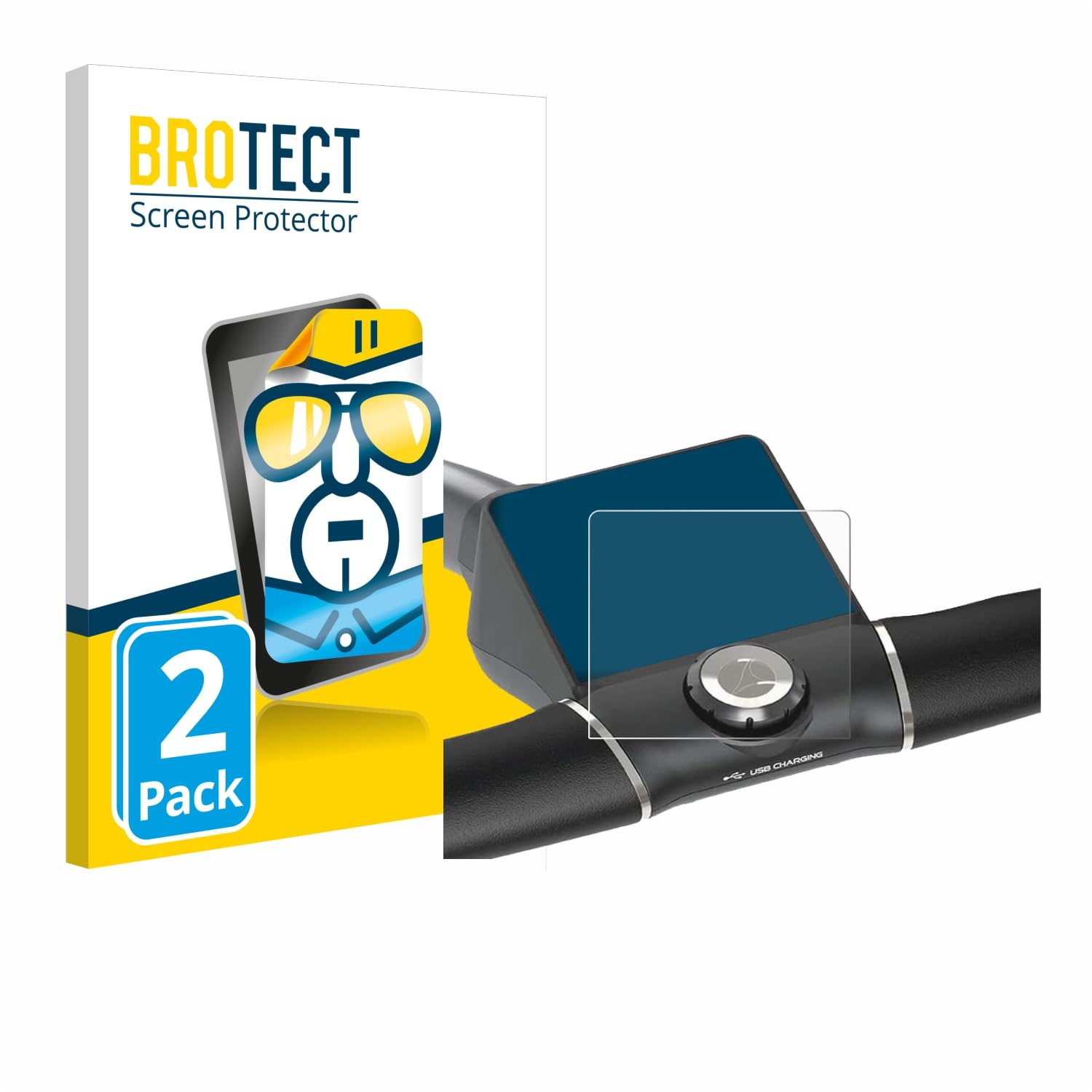 brotect Screen Protector compatible with Motocaddy M5 GPS Electric Trolley (2 Pack) - HD-Clear Protection Film