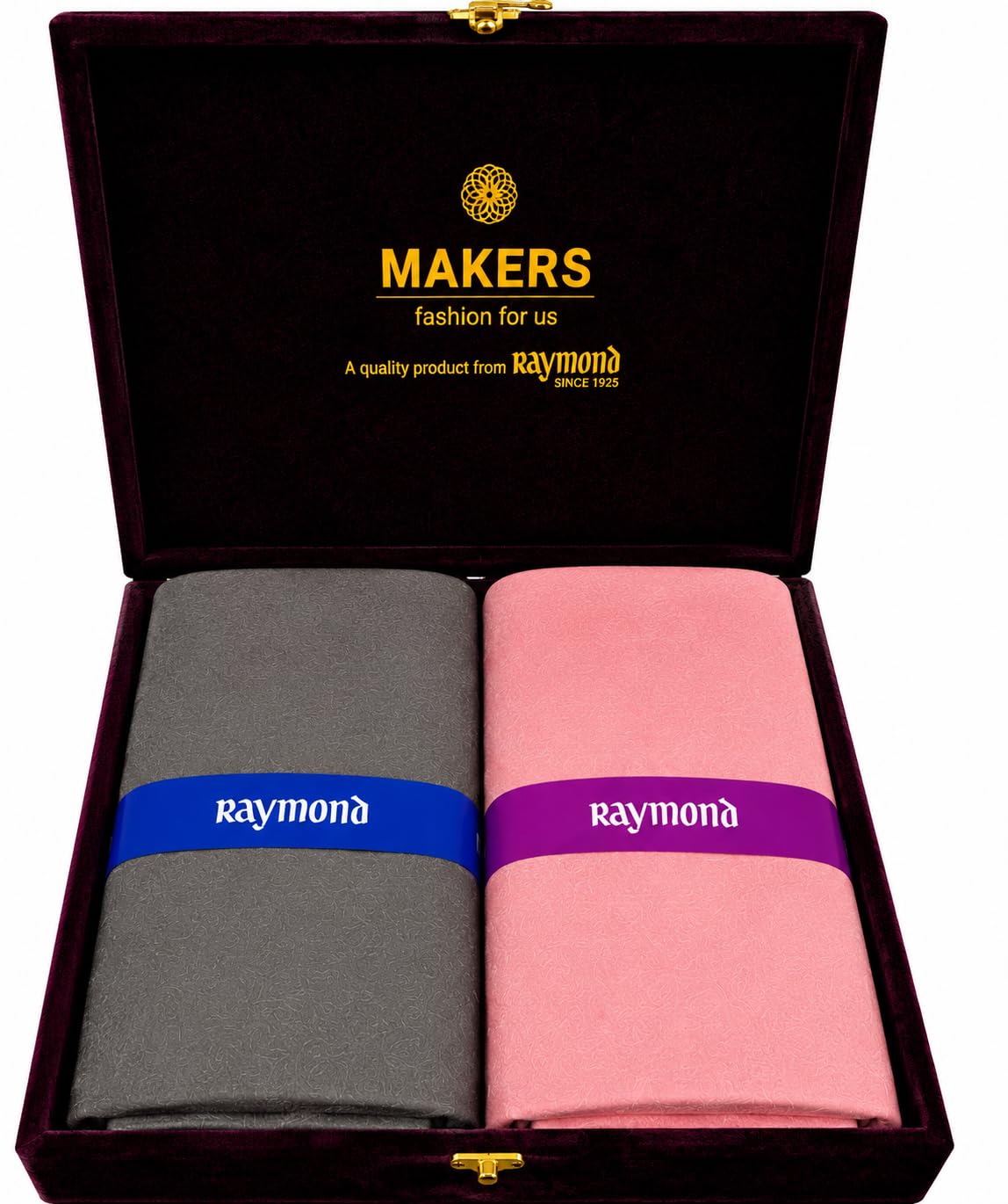 raymond fabrics Raymond Finest Shirt & Trouser Fabric Combo for Men | Premium Plain Shirt Material & Solid Pant Fabric | Designer Box Packing | Formal Wear Set-picture-24