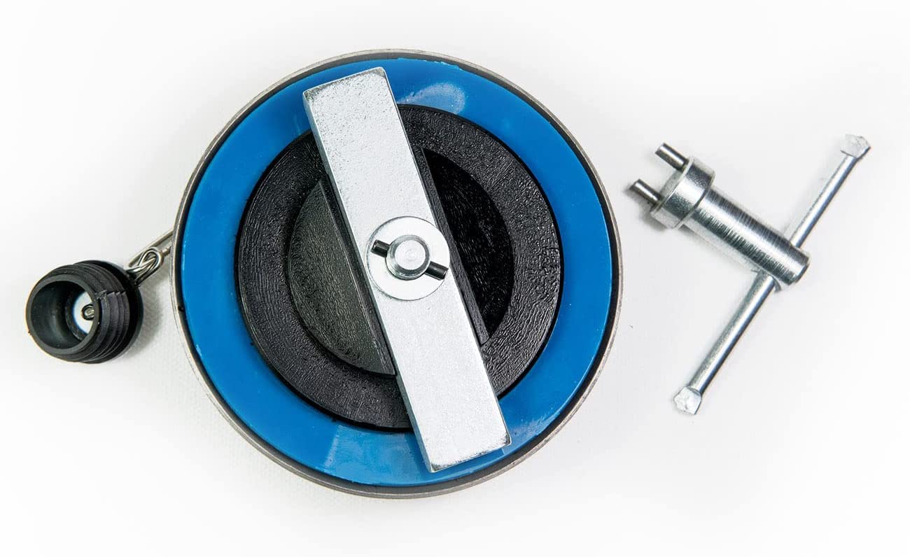 2 tappi per serbatoio antifurto fusibile di sicurezza blocco serbatoio diesel camion per camion 80 mm Volvo, Daf, Mercedes, Iveco, MAN, set con due chiavi