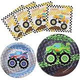 Monster Truck Party Favor Monster Truck Party Supplies Monster Truck Party Plates and Napkins