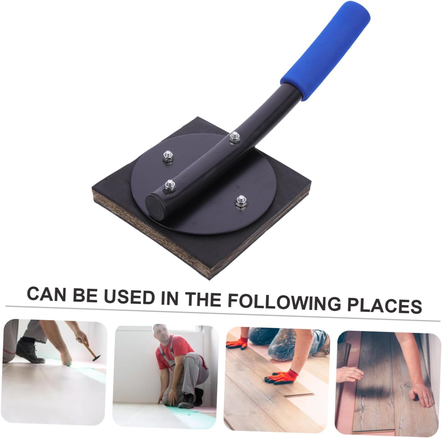 Angoily Tapping Block Tool for Vinyl Flooring Installation Heavy Duty Block for Plank Flooring No Hammer Required for Tile Projects