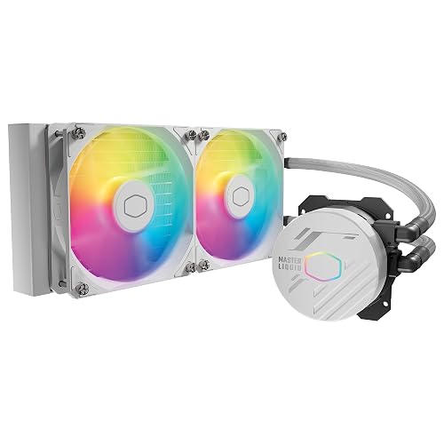 Cooler Master 240L Core AIO Liquid Cooler White