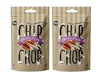 Chip Chops Dog Treats - Chicken Pasta - 70 g Each - Pack of 2