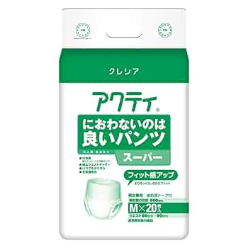 クレシア アクティ におわないのは良いパンツ スーパー M 20枚 4×4 楽天市場】【業務用】アクティ におわないのは良いパンツ