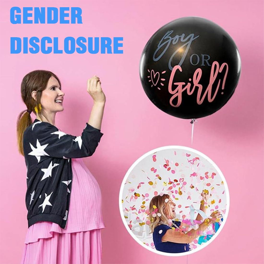 Ballon Fille Ou Garcon, Gender Reveal Ballon, Gender Reveal Party