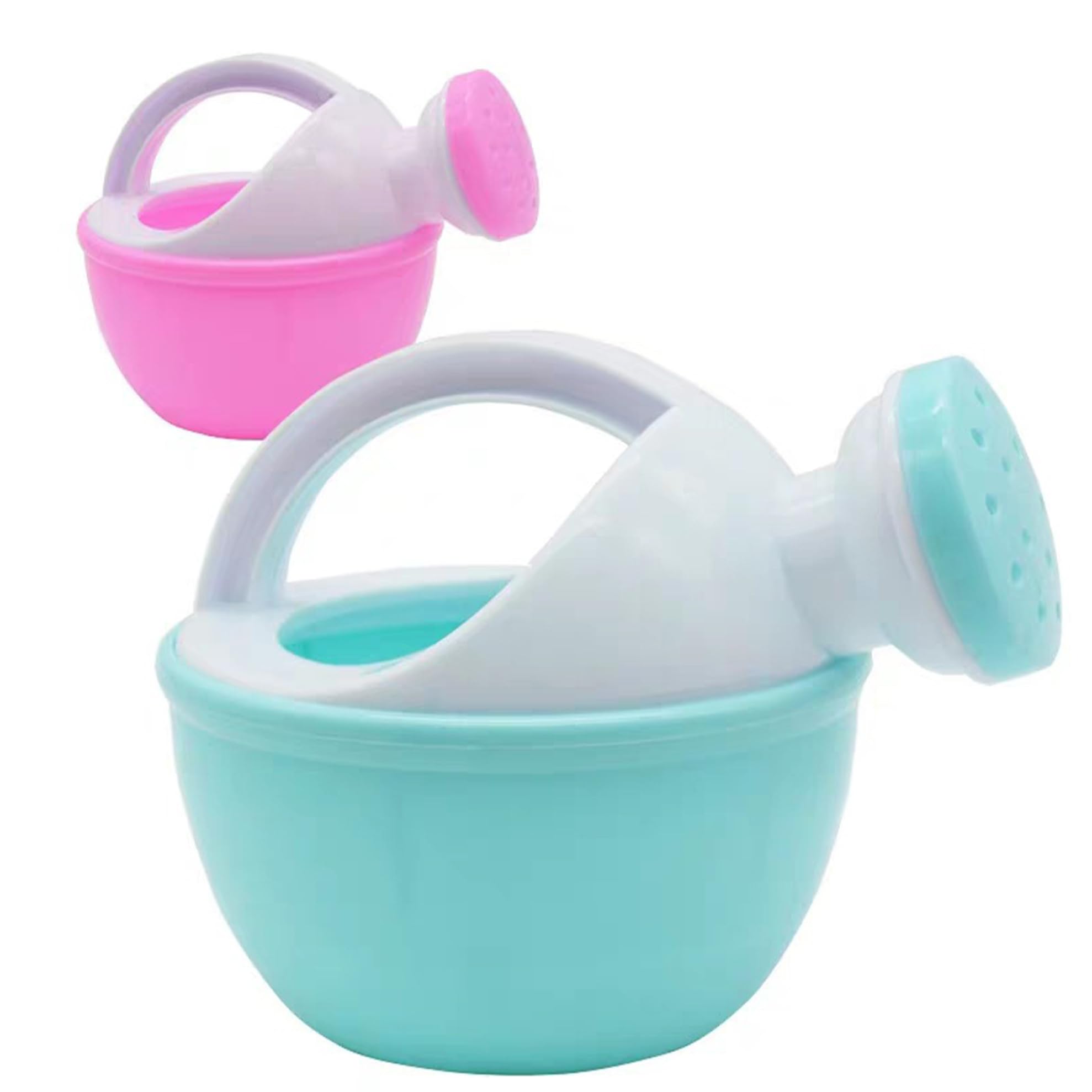 Kids Watering Can, 2Pcs Plastic Watering Cans for Kids Funny Bath Toy Educational Gardening Random Color — view 5