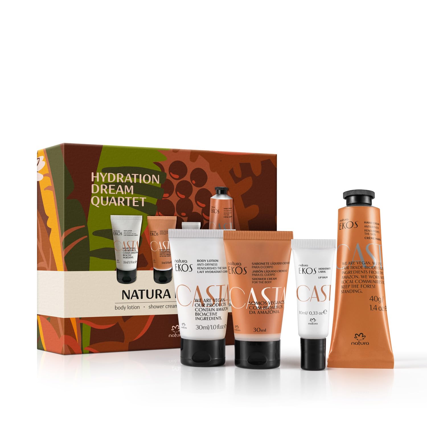 Amazon.com : natura - Brazil Nut Dream Quartet Minis Set (4 Travel