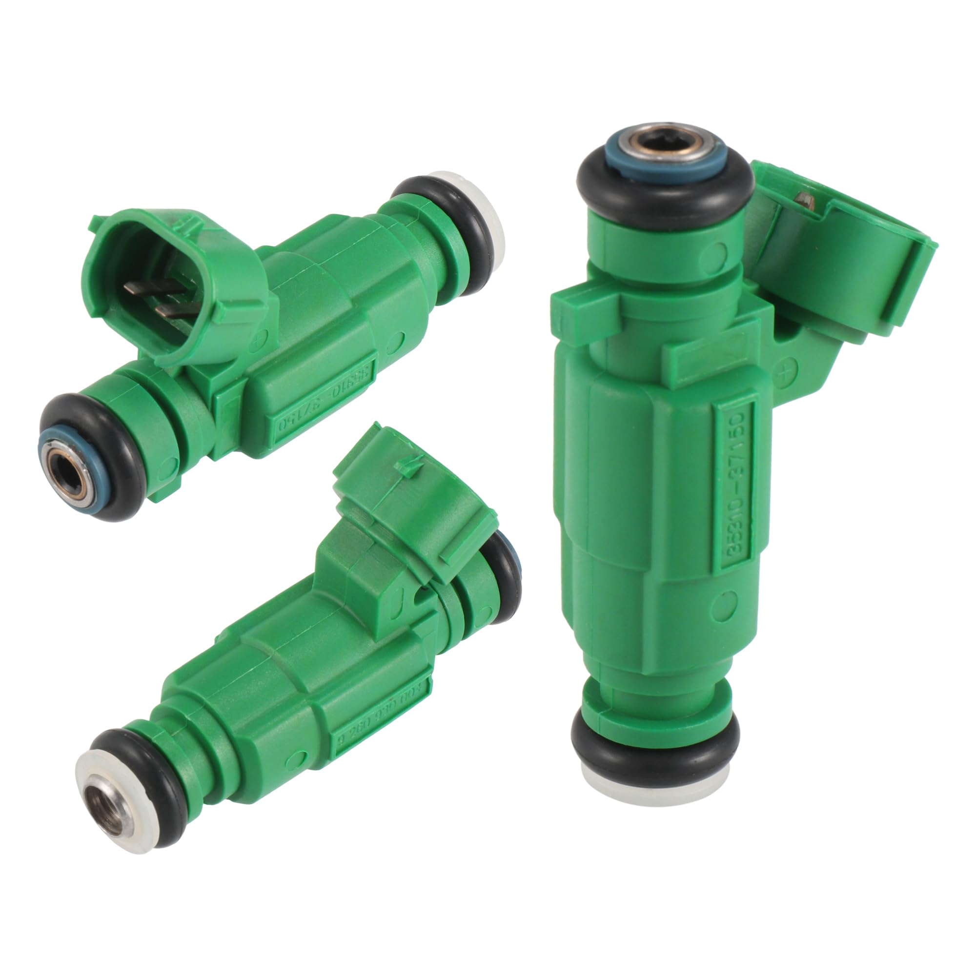 X AUTOHAUX Injecteur De Carburant Vert Pour Kia Rio 06-11 4pcs