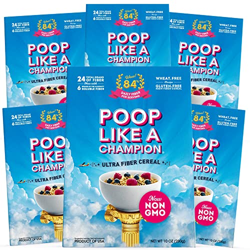 Poop Like A Champion Healthy Choice Ultra High Fiber Cereal A Low