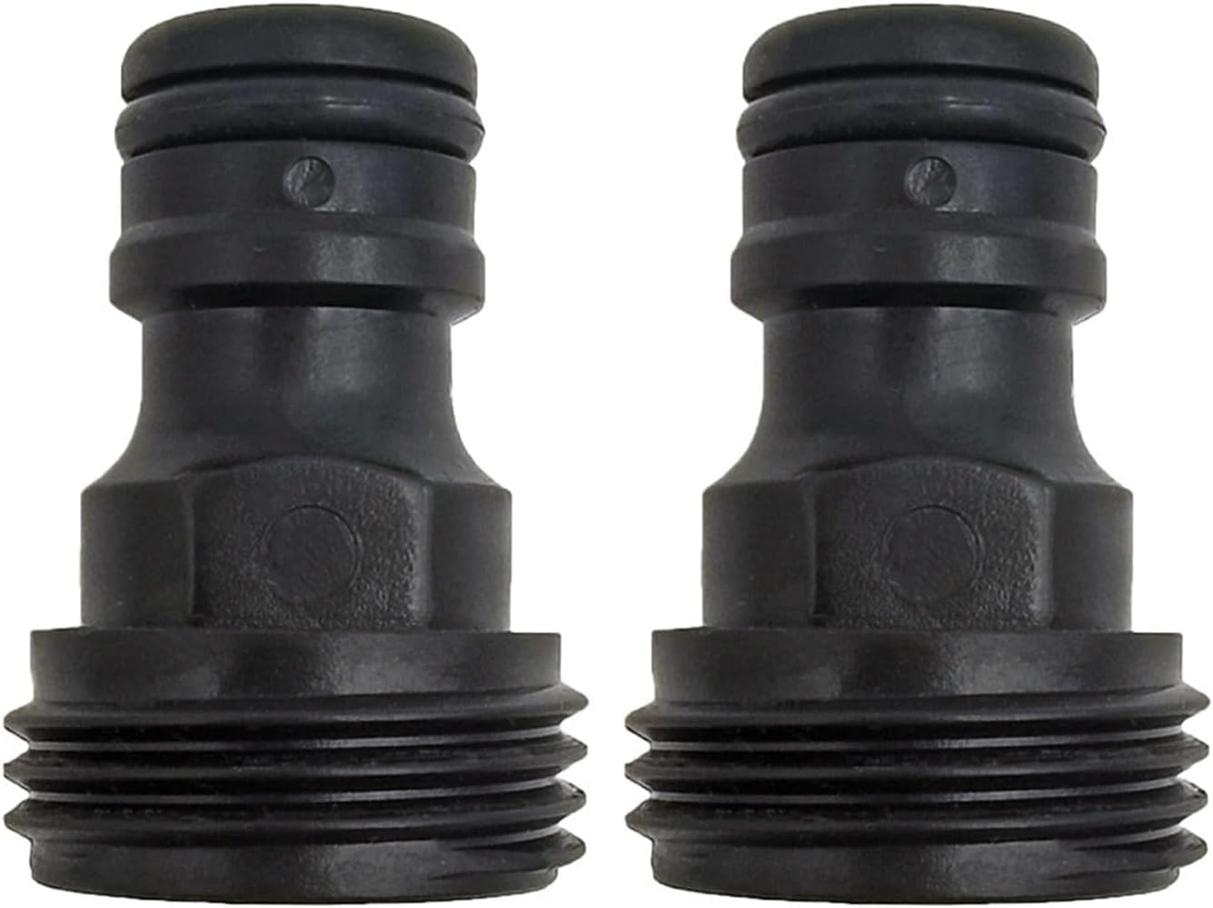 3/4 Inch Male Threaded Hose Adapter, Quick Connector for Garden Hose, Drip Irrigation and Watering System(for USA (2PCS) M)