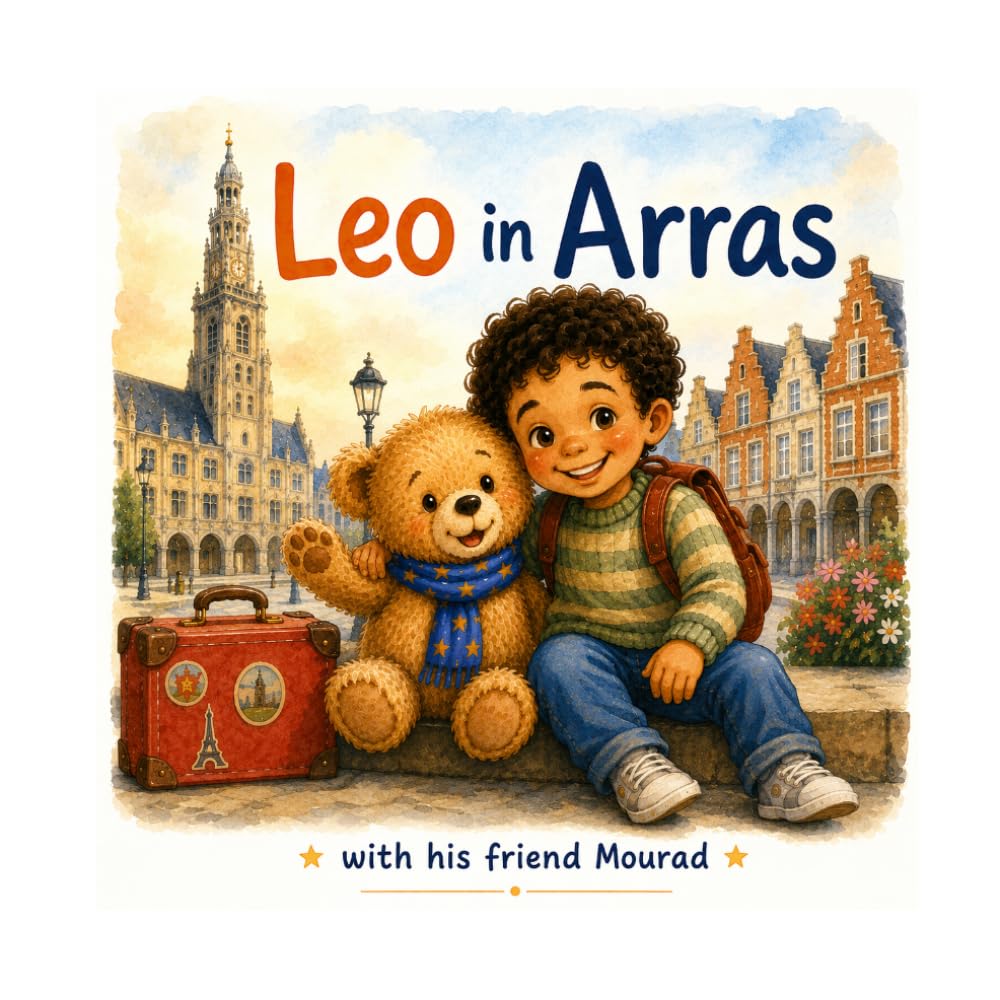 Léo in Arras: N°9 - An adventure with his friend Mourad (Leo the Bear Visits France)