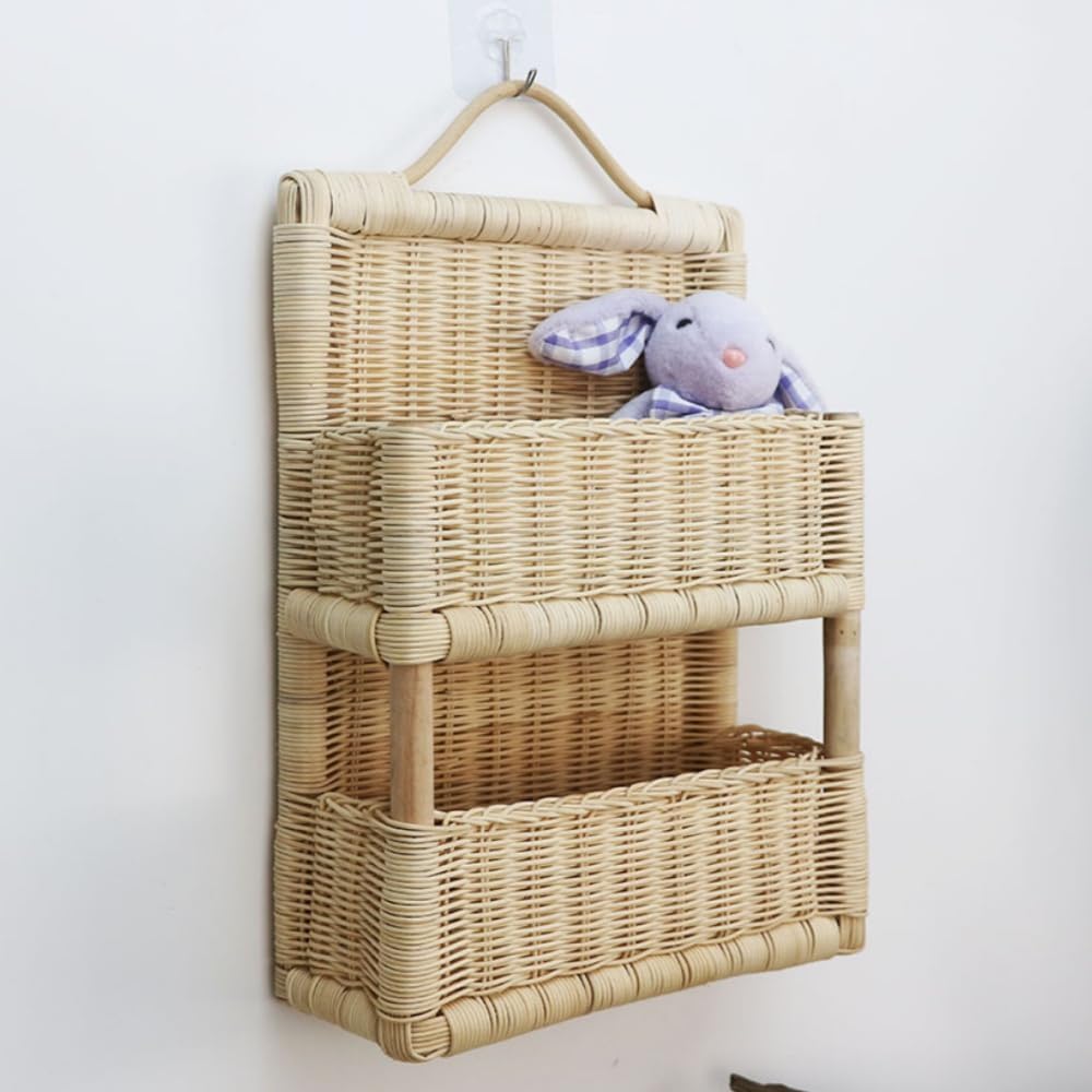 ハンギングバスケット、壁掛け式小物収納ユニット。キッチン収納ボックス (B) [並行輸入品]