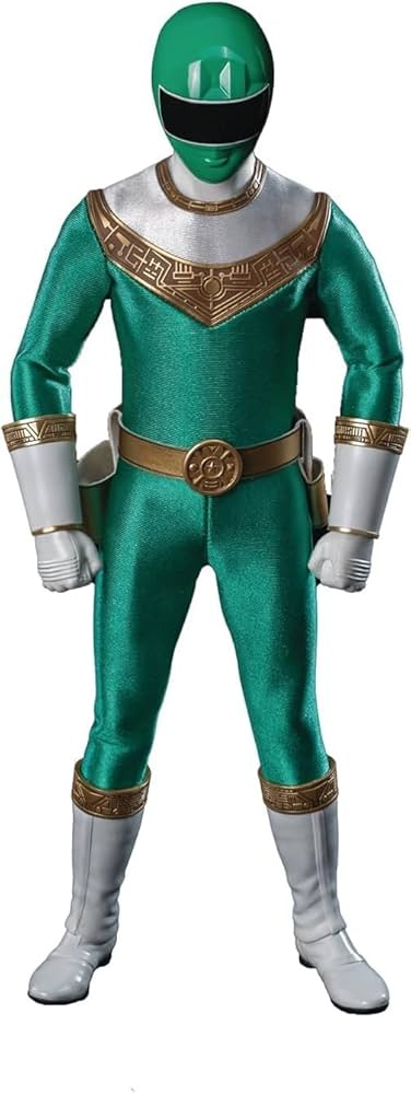 threezero パワーレンジャー　グリーンレンジャー　Figzero Power Rangers Zeo FigZero 1/6 Zeo Power Ranger IV Green
