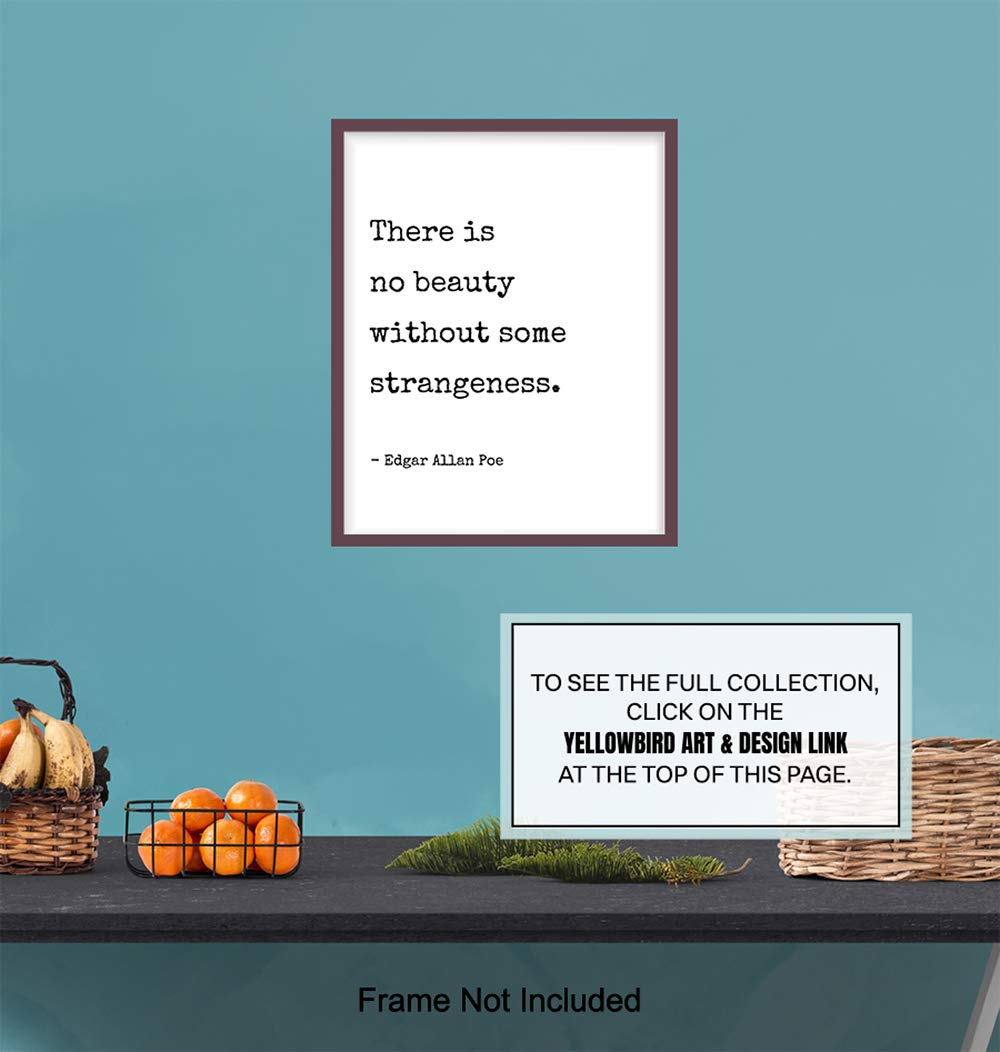 Edgar Allan Poe Quote Poster - Gothic Wall Art -6