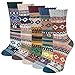 Justay 5 Paar Winter Merino Socken Damen Dicke Wollsocken, Wandersocken Warme Kuschelsocken Thermosocken, atmungsaktive Funktionssocken für alle Aktivitäten Damen 36-42