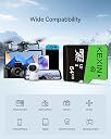 KEXIN 64GB Micro SD Card 3 Pack with SD Adapter microSDXC Memory Card UHS-I C10 U1 Micro SD Card Full HD High Speed TF Card for Tablet Action Camera Dash Cam Drone Game Console, 64 G 3 Pack gallery image