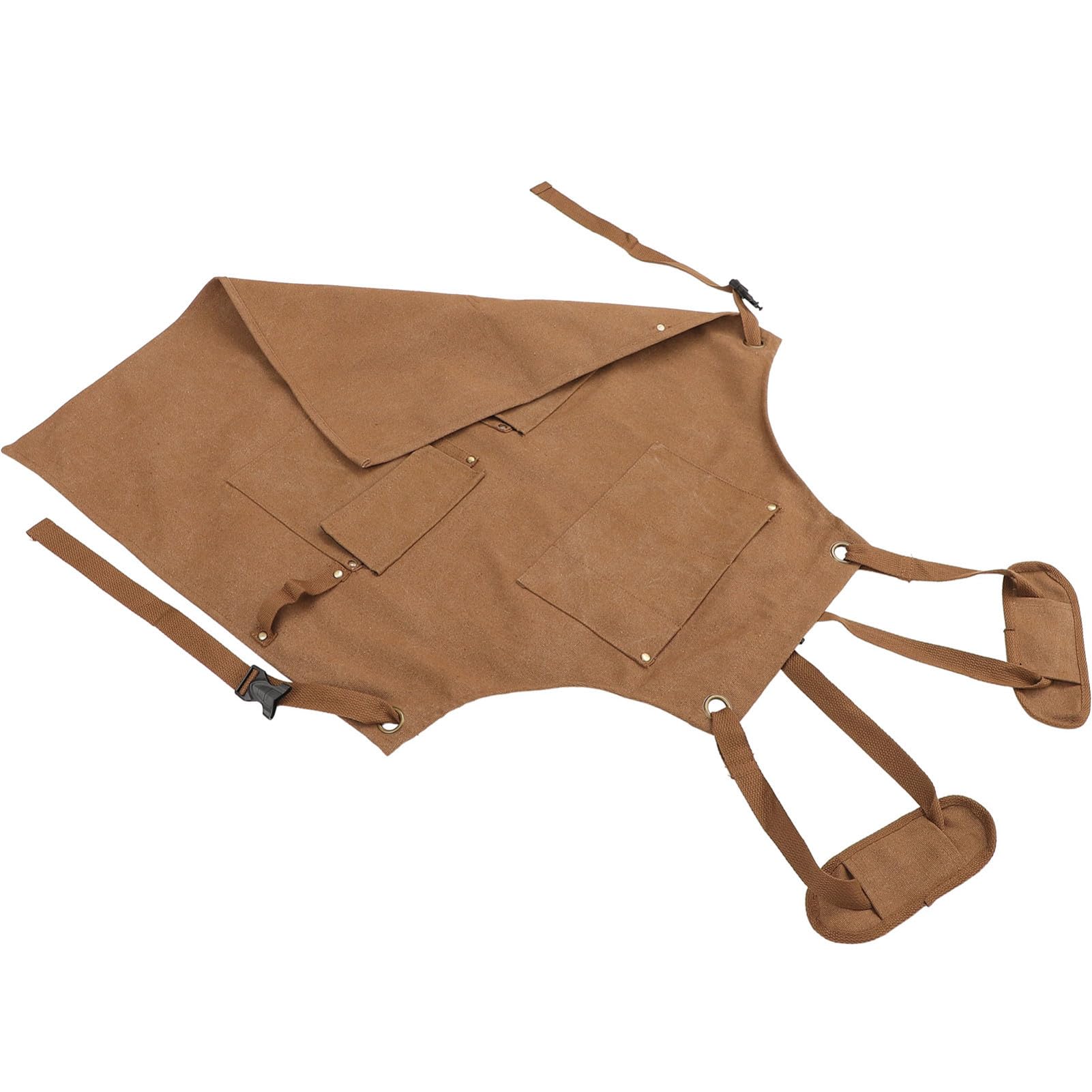 TOYANDONA Grembiule in Tela Spessa per Cucina e Parrucchiere con Grembiule Resistente per Barbecue Regalo per Hairstylist e Cameriere