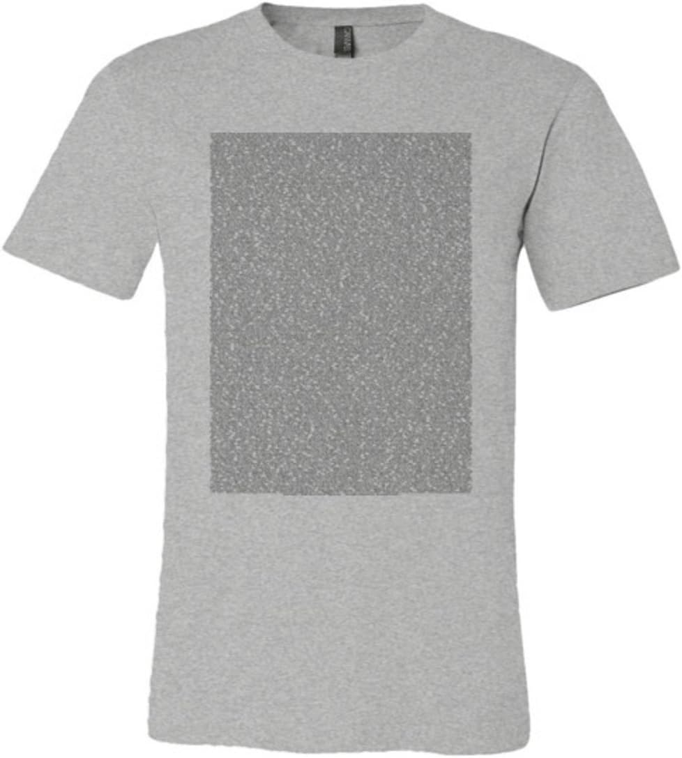 Bee Movie Script Canvas Unisex T-Shirt - Made in USA (M, Athletic Heather) Apparel