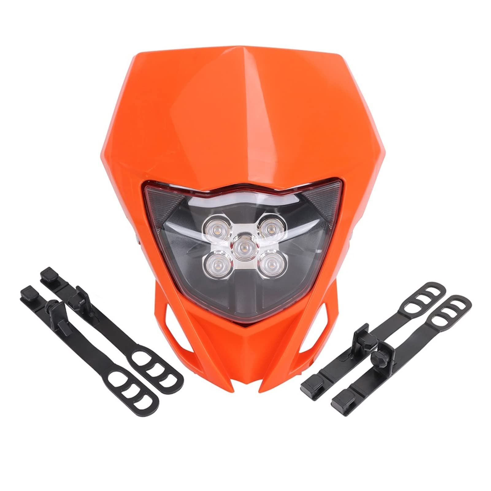 Amazon | QASULER オートバイのヘッドライト、ヘッドランプ