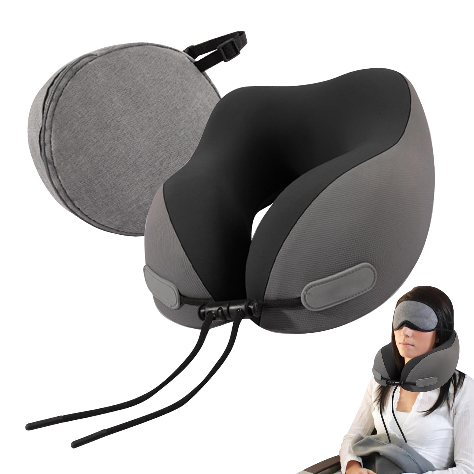 Oreiller cervical pour avion et voiture coussin de cou ergonomique contre la fatigue