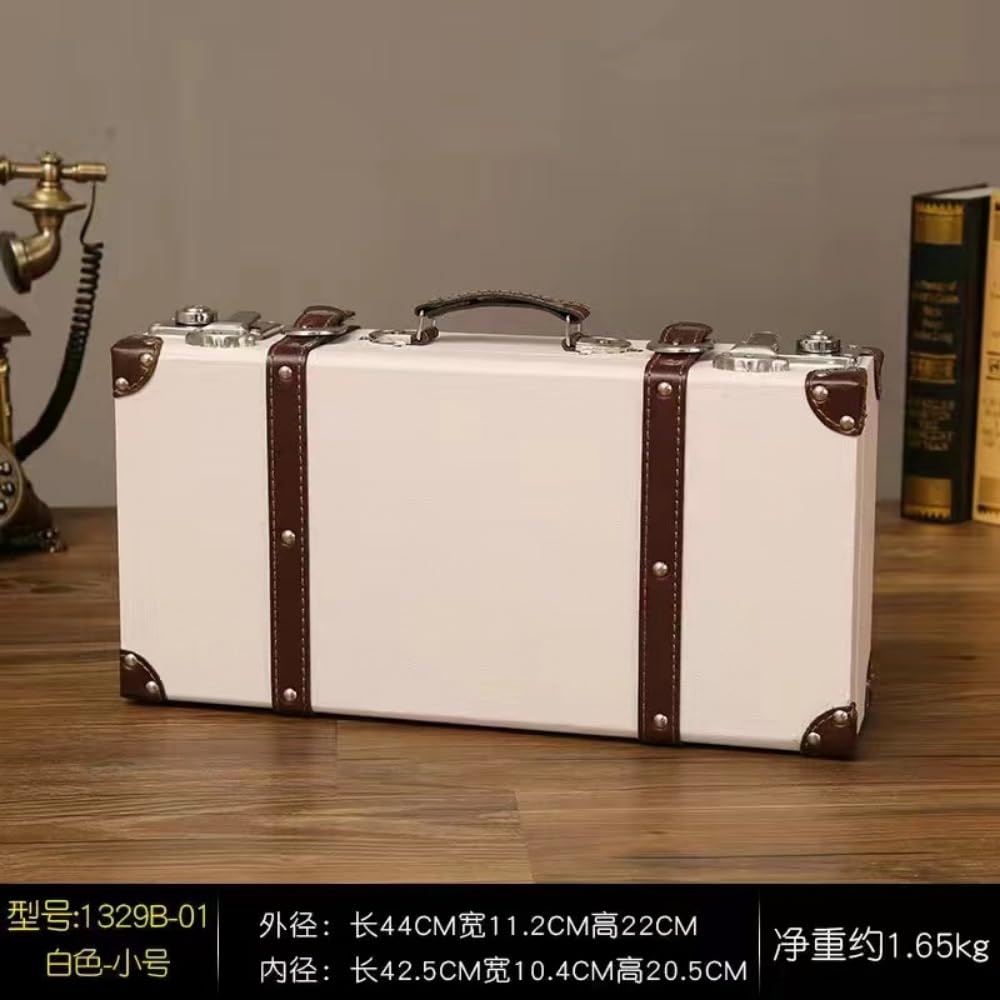 Amazon.co.jp: IWEJ トランクケース アンティーク ヴィンテージ L