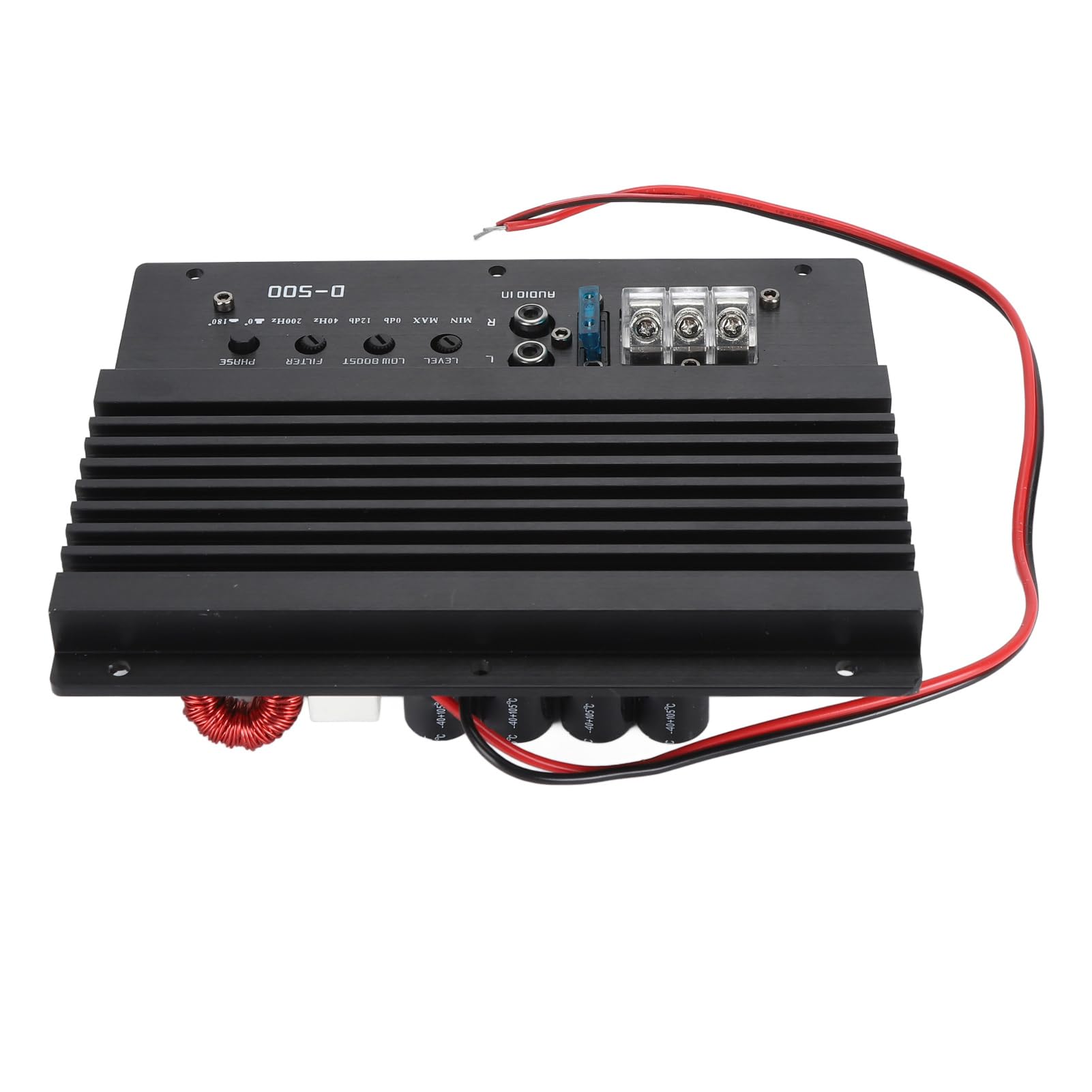 800W Car Power Amplifier, Professional Aluminum Alloy Subwoofer Plate Amplifier for 8-12 Inch Subwoofer, High Power, Efficient Heat Dissipation, Superior Performance,