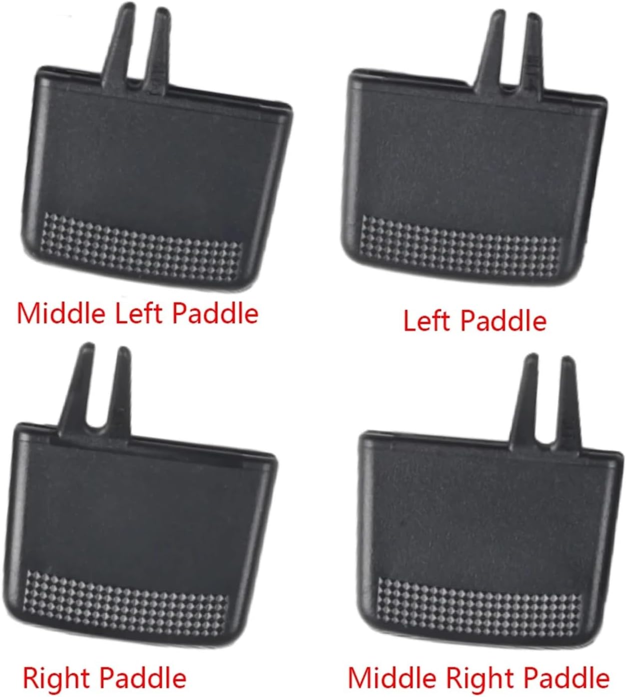 4pcs Front Dashboard Air Conditioner Outlet A/C Air Conditioning Vents Tab Clip