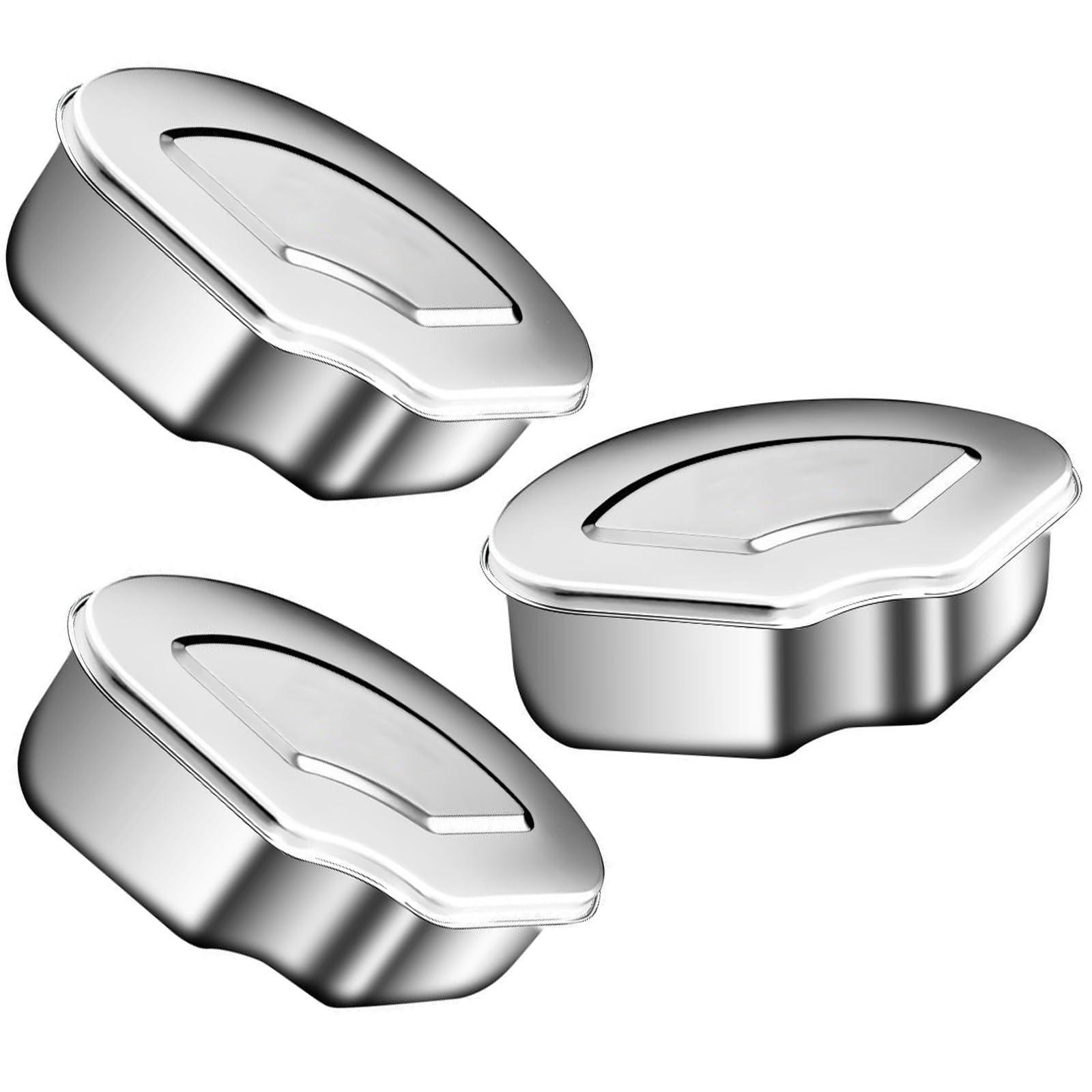 ZBIianxer Rustproof Nonrust Steel Fan Pattern Steamer Tray Boasts Unseamed Cleaning and Heat Retention Fan Shape Tray
