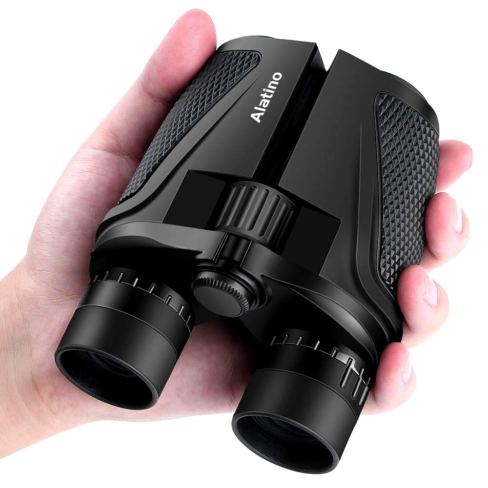 12x25 Binoculars for Adults, Alatino Compact Binoculars for Bird Watching, Travel, Theater, Concerts, Cruise, Sports Games, Hiking and Road Trip