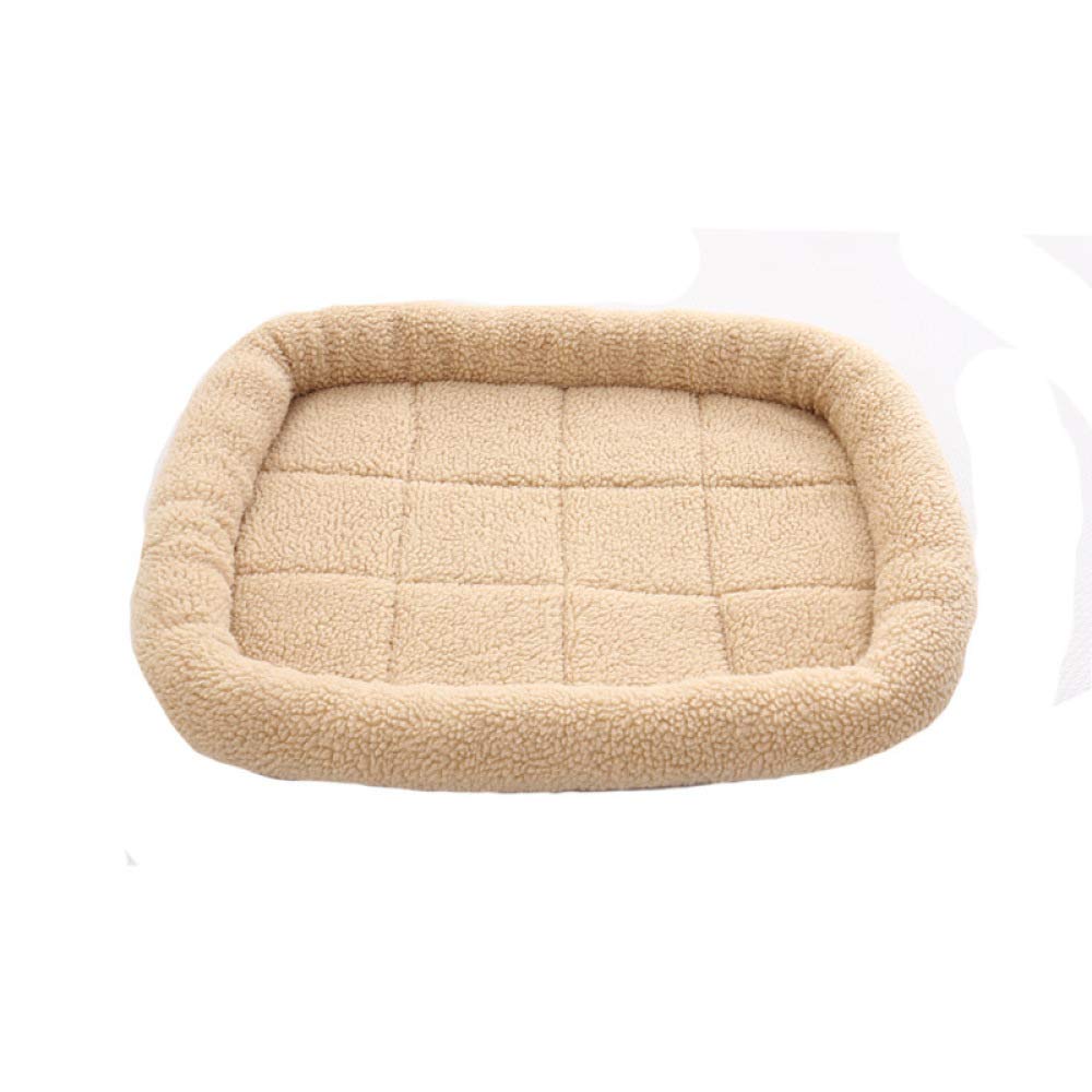 Matelas pour chien de taille moyenne tapis d'hiver chiens beige M