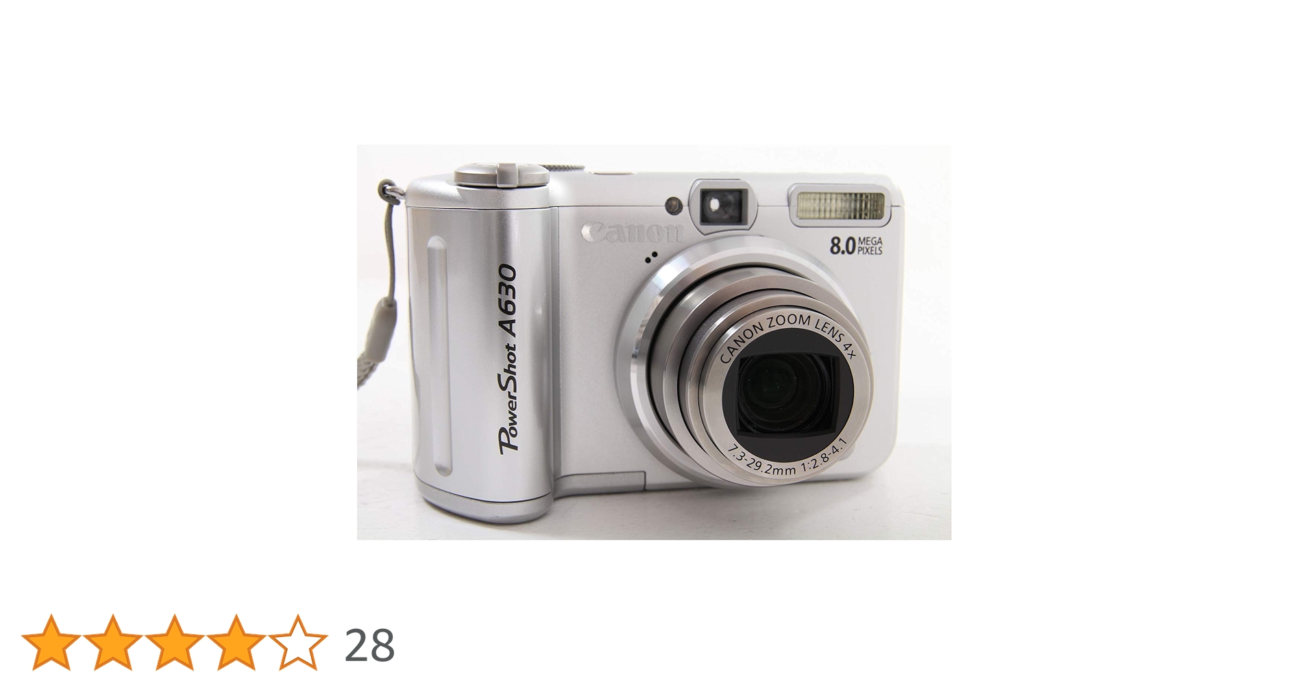 Canon PowerShot A630 8MP Digital Camera: Amazon.de
