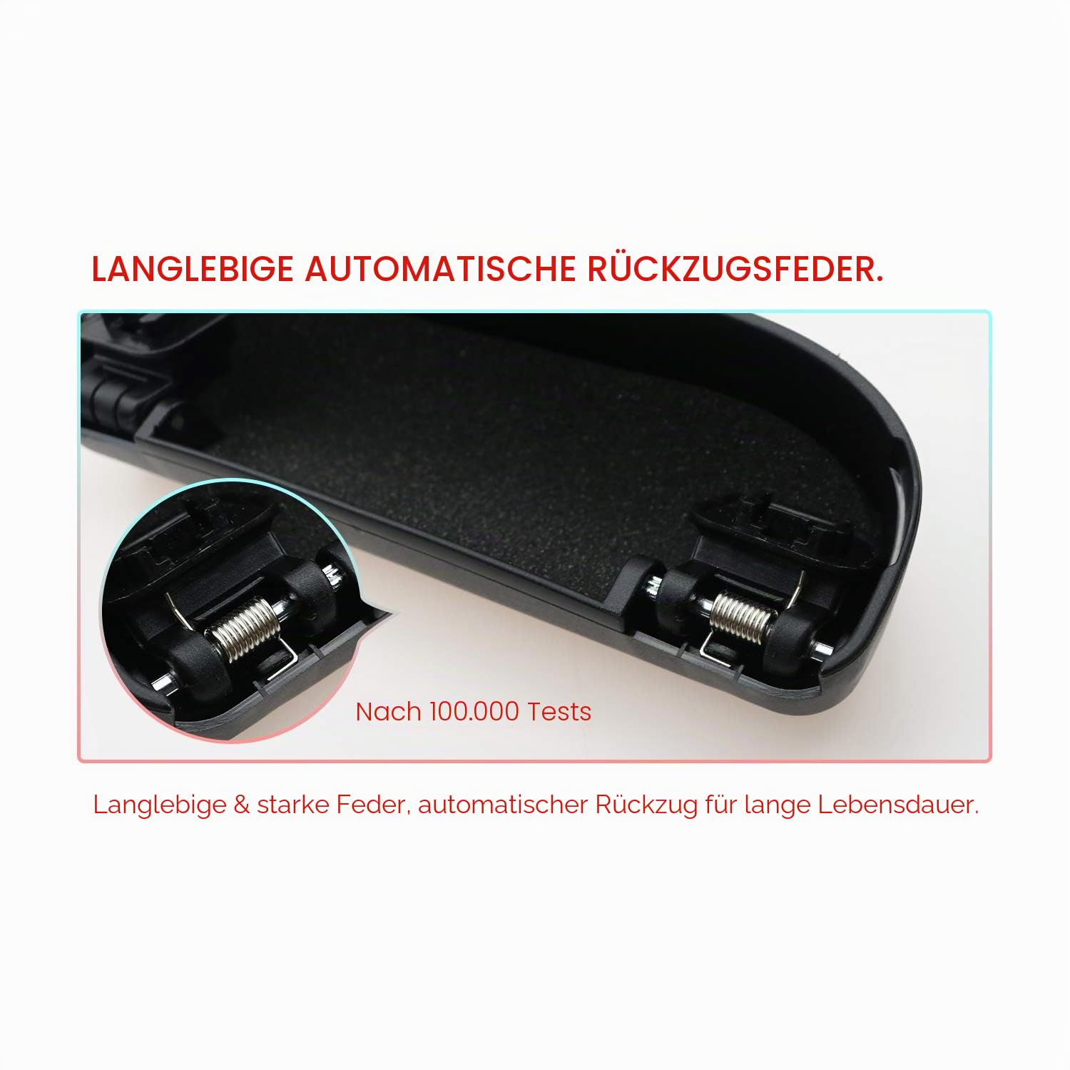 CDEFG Kompatibel mit Toyota Corolla E210 2019-2024 2025 Sonnenbrillenhalter Brillenetui Corolla Hybrid Touring Sport GR Sport 2025 Brillenhalter Auto Brillenetui Käfig Corolla E210 Zubehör (Schwarz)