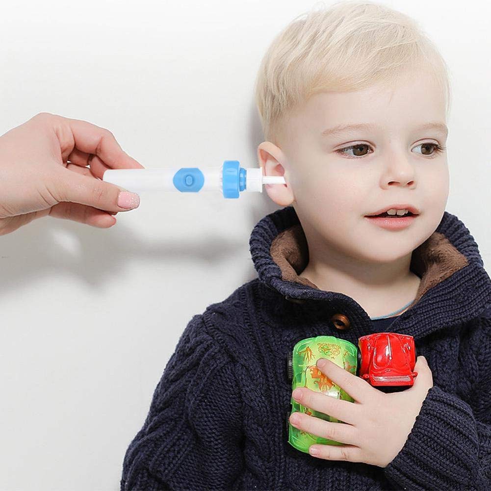 Kit Elettrico Per Pulizia Orecchie Tilcare – Irrigatore Con Otoscopio, 30 Punte E 3 Livelli Di Pressione, Ricaricabile