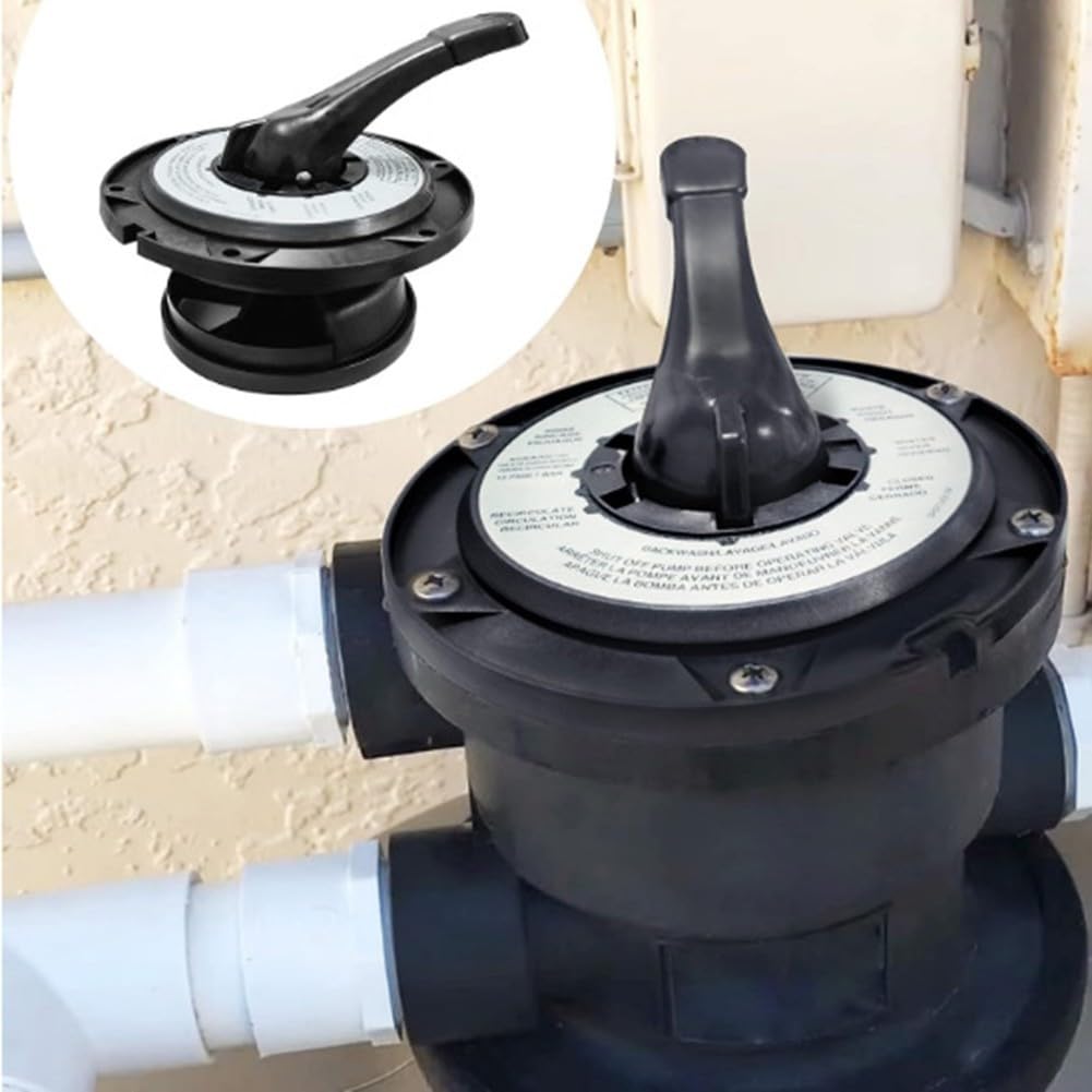 SPX0714BA Llave de montaje de cubierta de válvula y mango de repuesto para válvula multipuerto Hayward SP0714T para Pro VL HCF S200 Series Filtro de arena Piezas de equipo de piscina