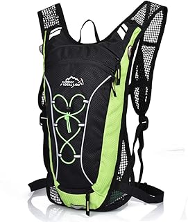 Daypack d'équitation Le sac d'hydratation respirant imperméable garde le liquide au frais pendant 4 heures, sac à dos parfait for la randonnée, le cyclisme et le vélo de montagne 7L Pack d'hydratation