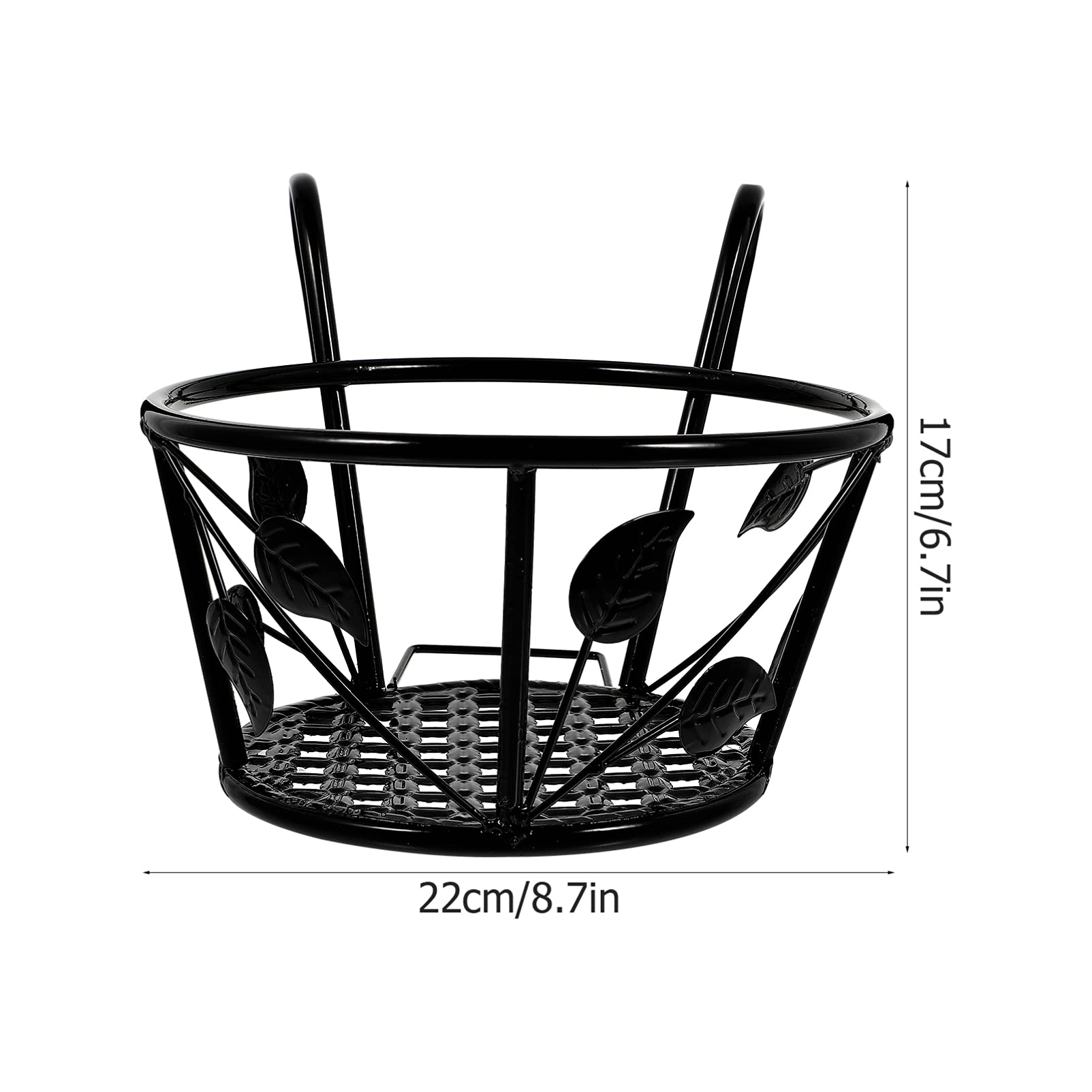 FONDOTIN 1Pc Art Flowerpot Rack Stable Display Shelf for Plants European Style Hanging Pot Holder for Balcony Garden Durable and Space Saving Design for Outdoor Decor