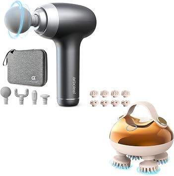 arboleaf Massage Gun and Scalp Massager Bundle