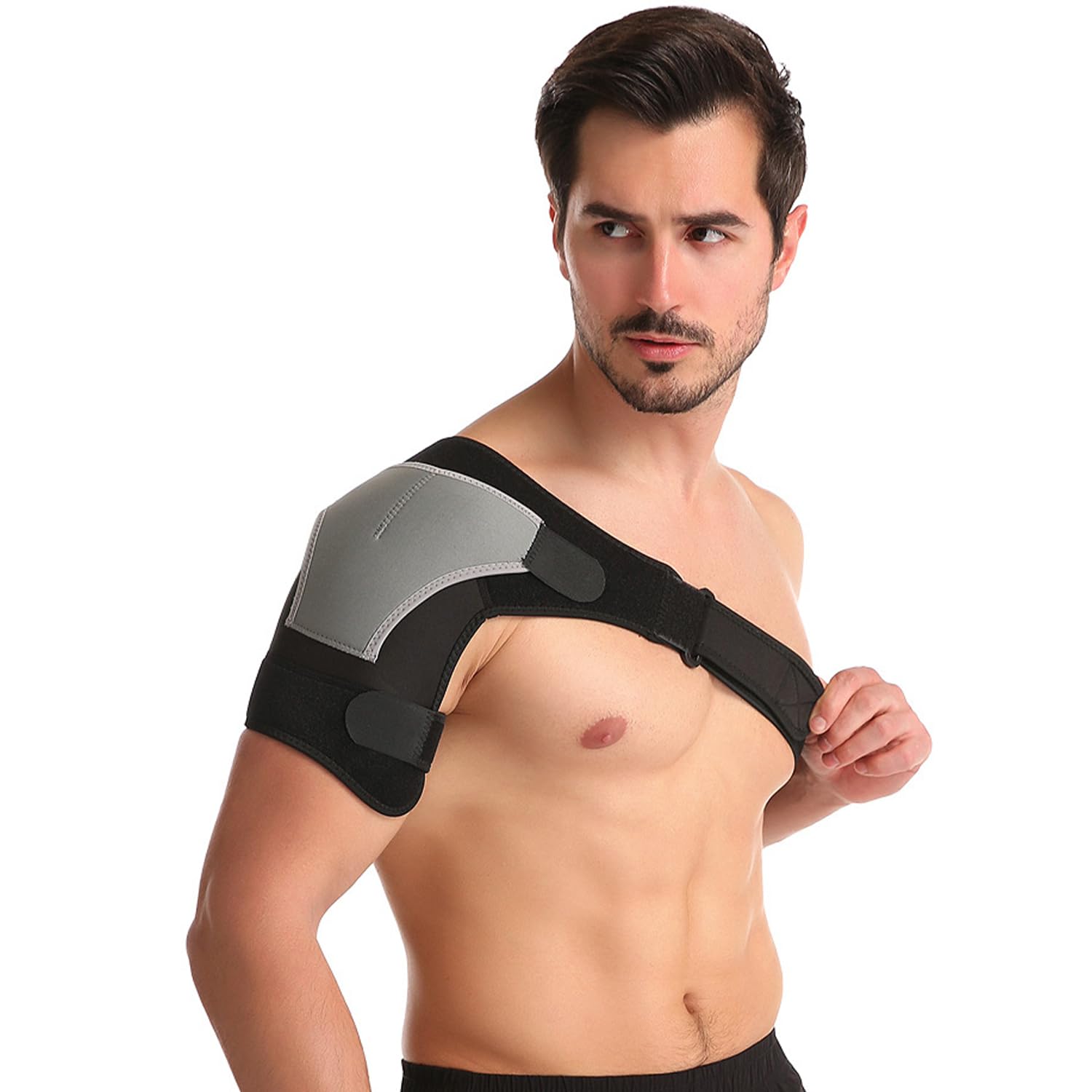 JTMKYO 1 imbottitura per spalle grigia, supporto regolabile