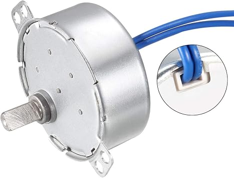 uxcell Metal Gear Synchronous Synchron Motor AC 100-127V 0.8-1RPM 50-60Hz CW 4W