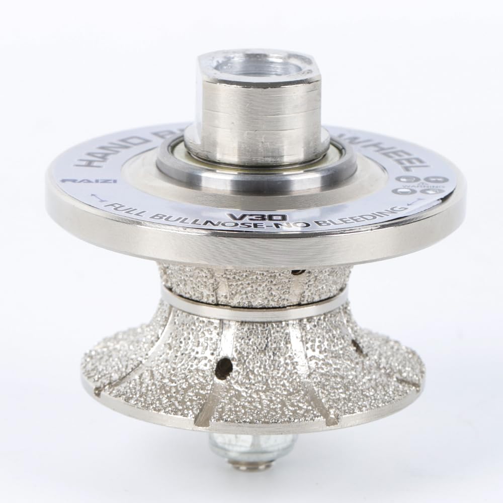 Raizidom Raizi V30 Full Bullnose Diamond Hand Profiler/Router Bits For Granite Countertop