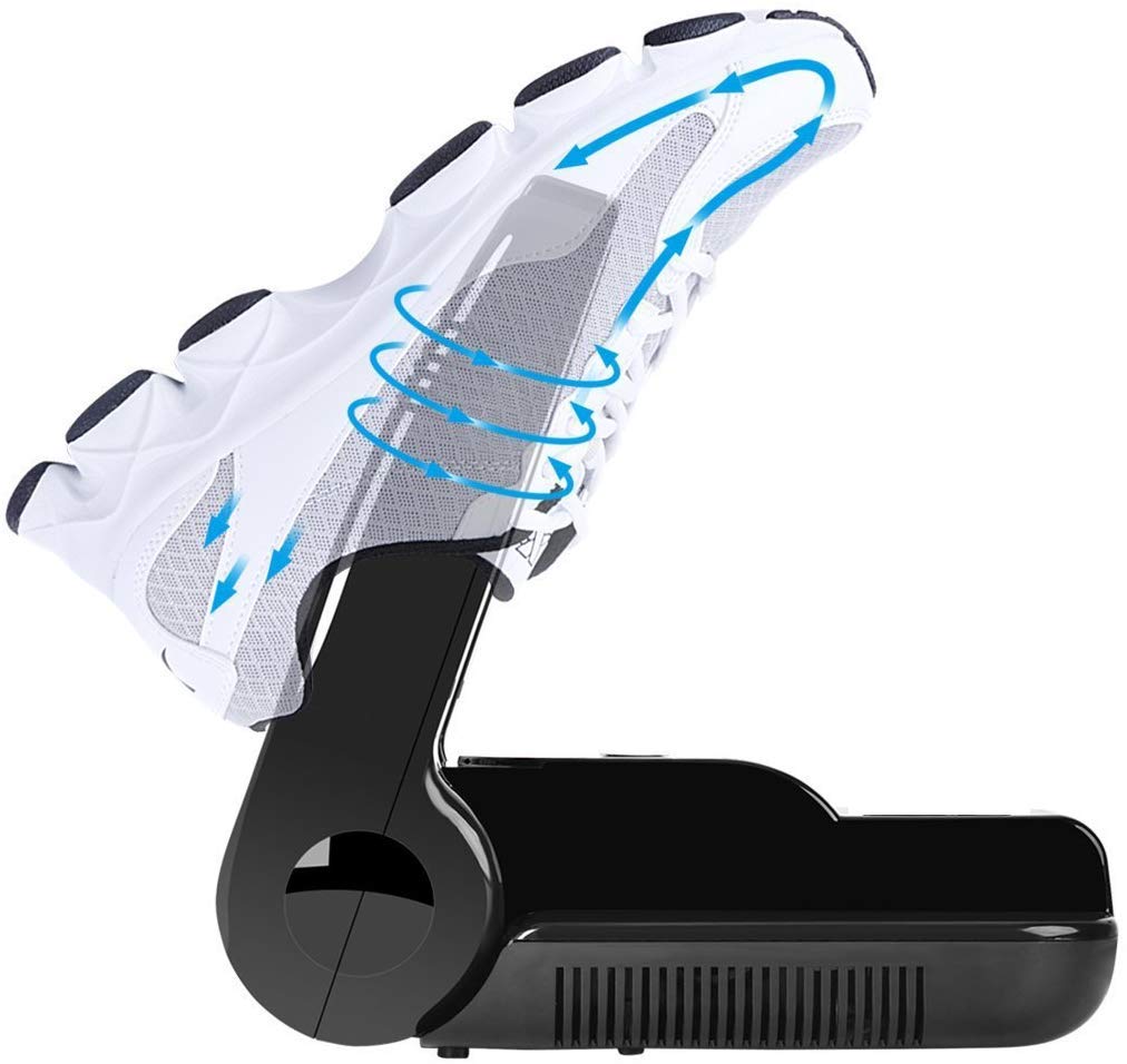 Asciugascarpe Elettrico SKIKHN - Pieghevole, Con Timer, Elimina Odori, Per Scarpe E Guanti