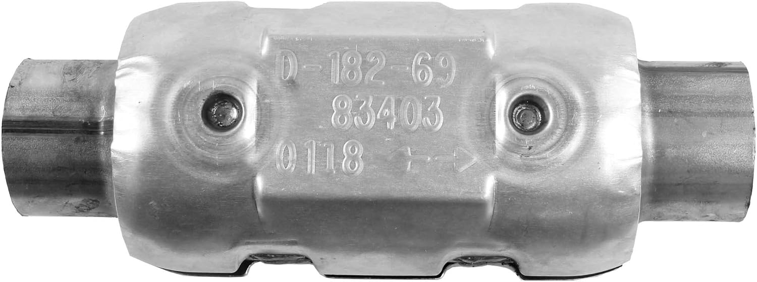 DRiV Walker Catalytic Converter - 83403 - Heavy Duty Converter with Stainless Steel Body - Aluminized Pipe Design - Customizable Fit Automotive Replacement