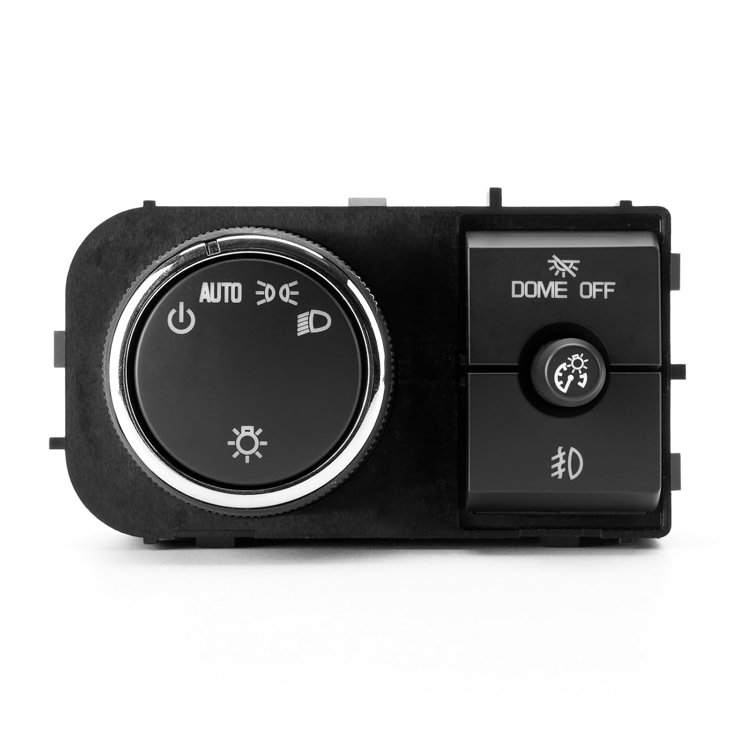 Headlight Dimmer Switch for 2007-2014 Chevy Silverado Avalanche Suburban Tahoe GMC Sierra Yukon XL 1500 2500 3500 Classic Instrument Panel Dome Lamp Fog Light Switch Control 25858705 15096895 15926099