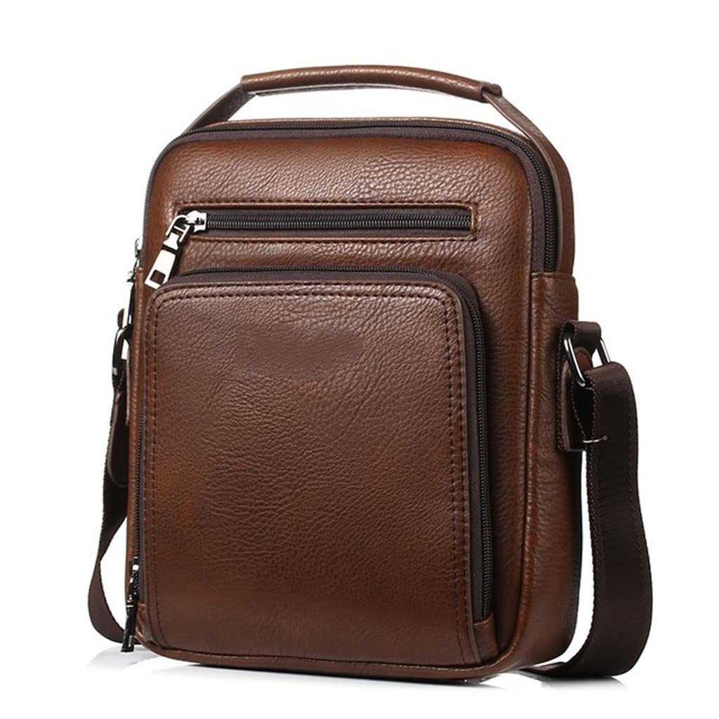 Wssbk Vintage Messenger Bag Men Leather Crossbody Bags For Men