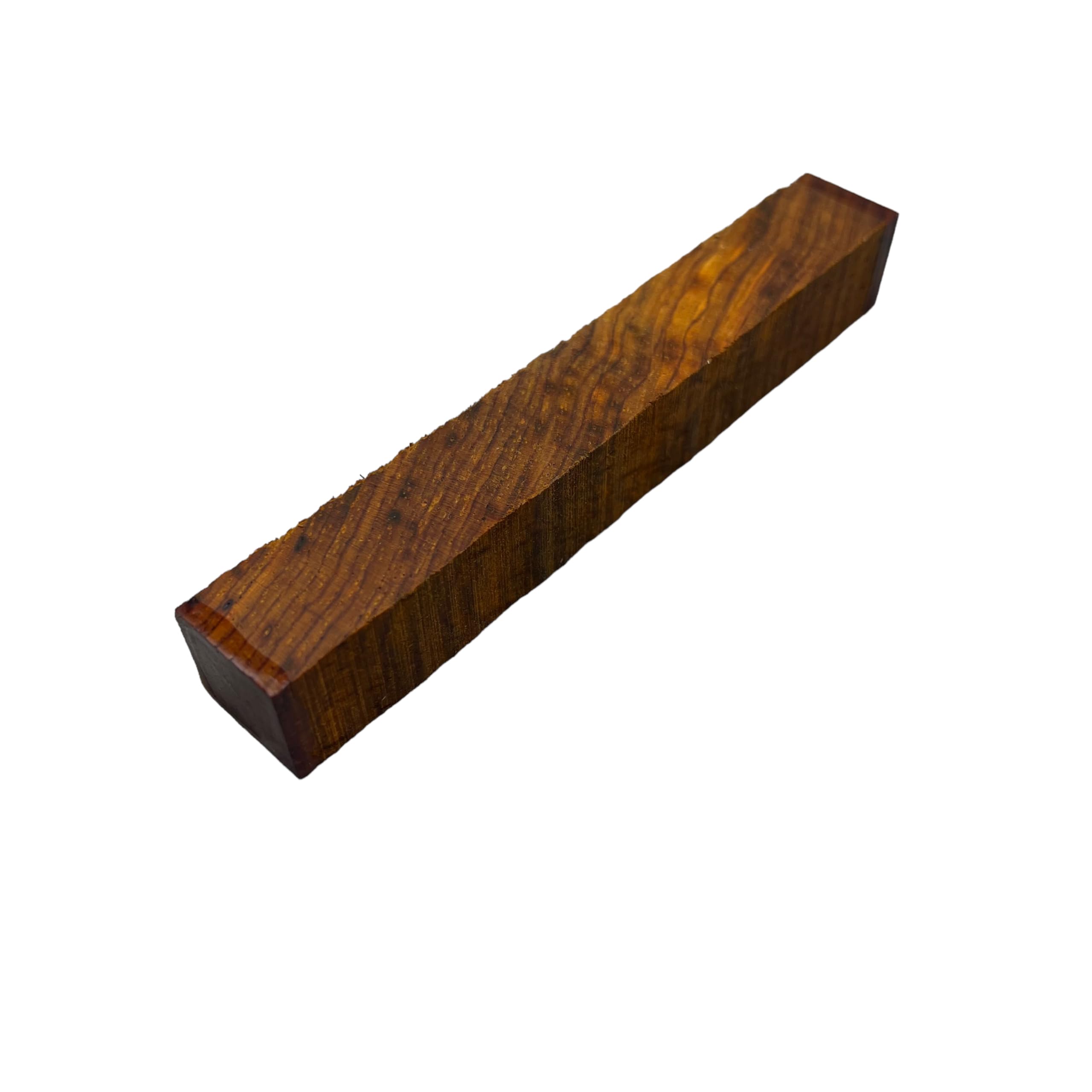 Cocobolo Legno Artistico 140x20x20mm, Ideale per Tornio da Legno, Liuteria, Strumenti Musicali (3)