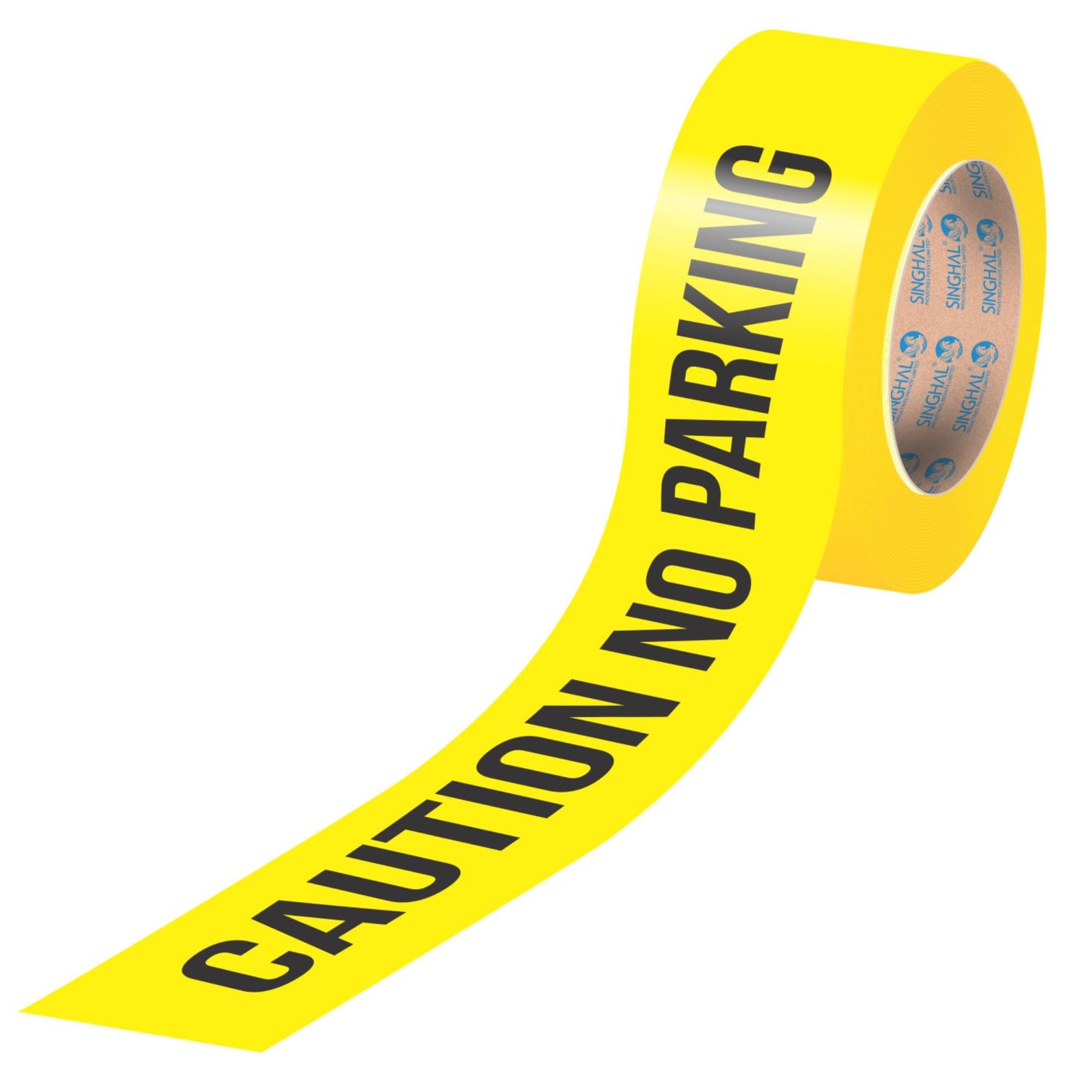 SINGHAL No Parking Caution Tape Roll - 3 Inch x 300 Meter - High Visibility Bright Yellow Tape with Bold Black Print - No Parking Warning Tape - Waterproof (B0CCJHWW8Y) Amazon Price History, Amazon Price Tracker